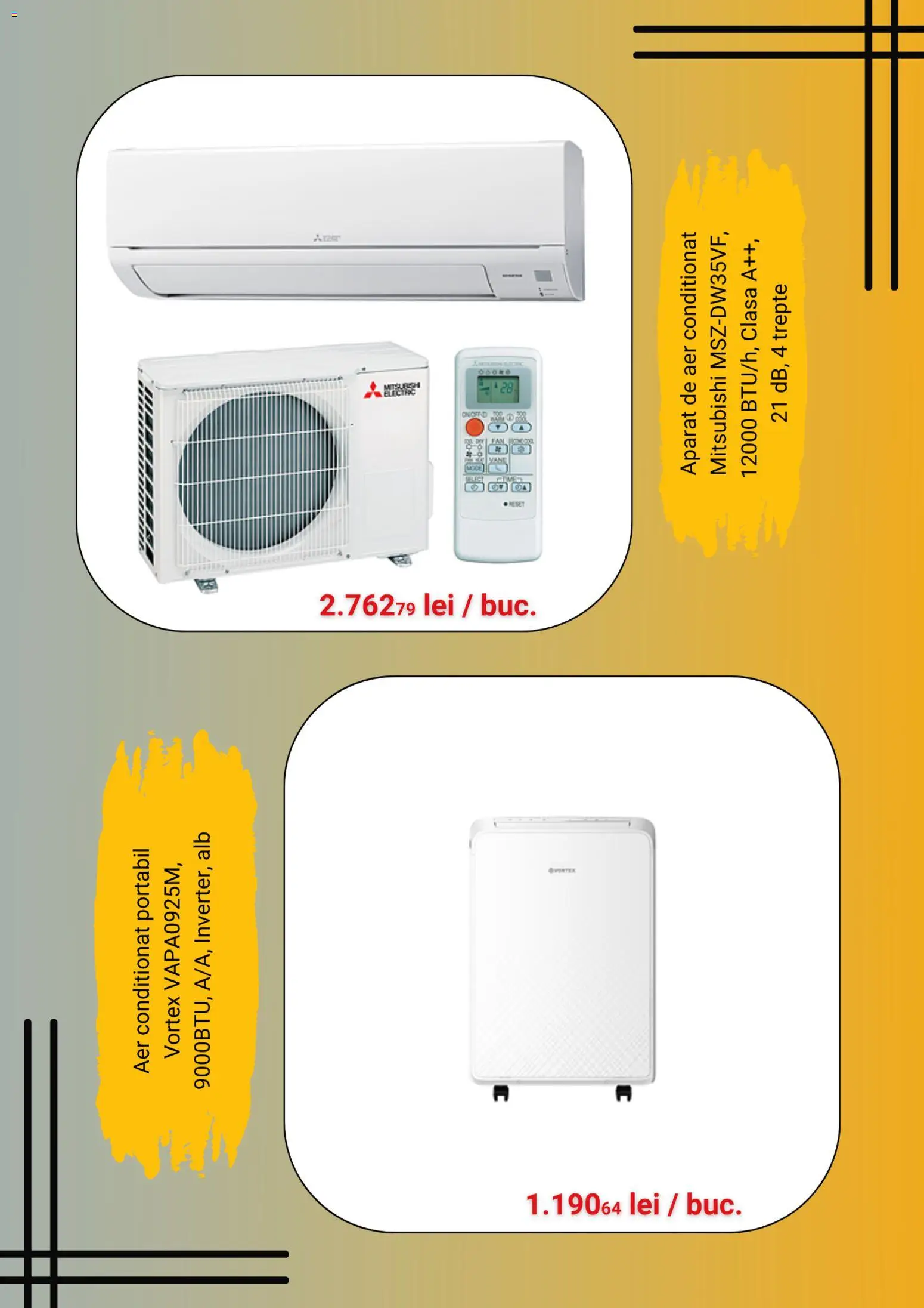 Noul catalog Mathaus – valabil de la 26.06.2026 | Pagină: 4 | Produse: Aer Condiționat, Aparat