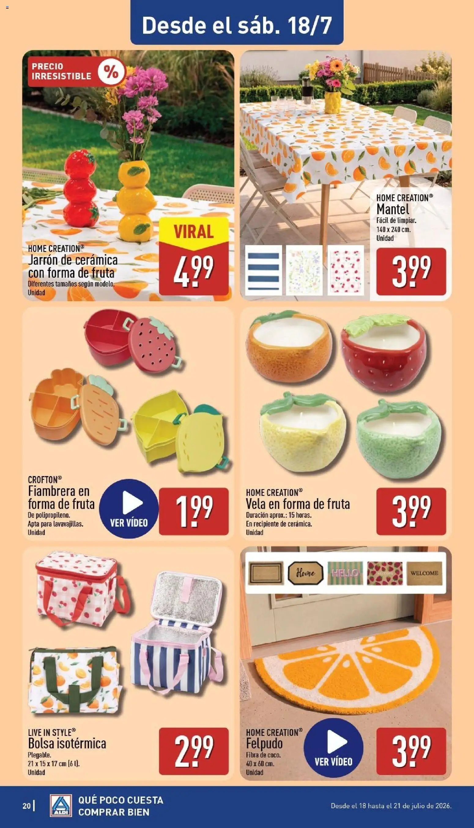 Aldi folleto Baleares │ válido desde el 13/07/2026 | Página: 20