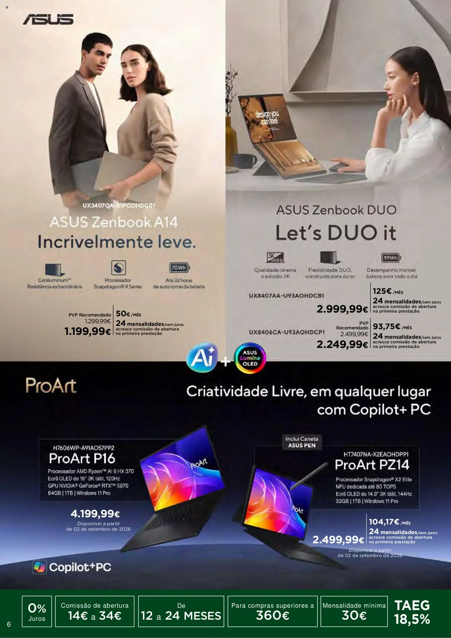 El Corte Ingles Regresso as Aulas │ válido de 28/08/2026 | Página: 6 | Produtos: PC, Bateria