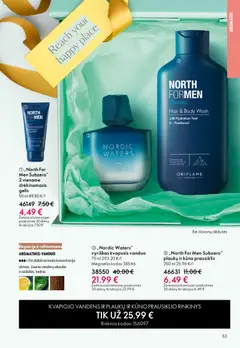 Oriflame leidinys galioja nuo 03.06.2026 | Puslapis: 53 | Prekių: Kvapusis vanduo, Prausiklis
