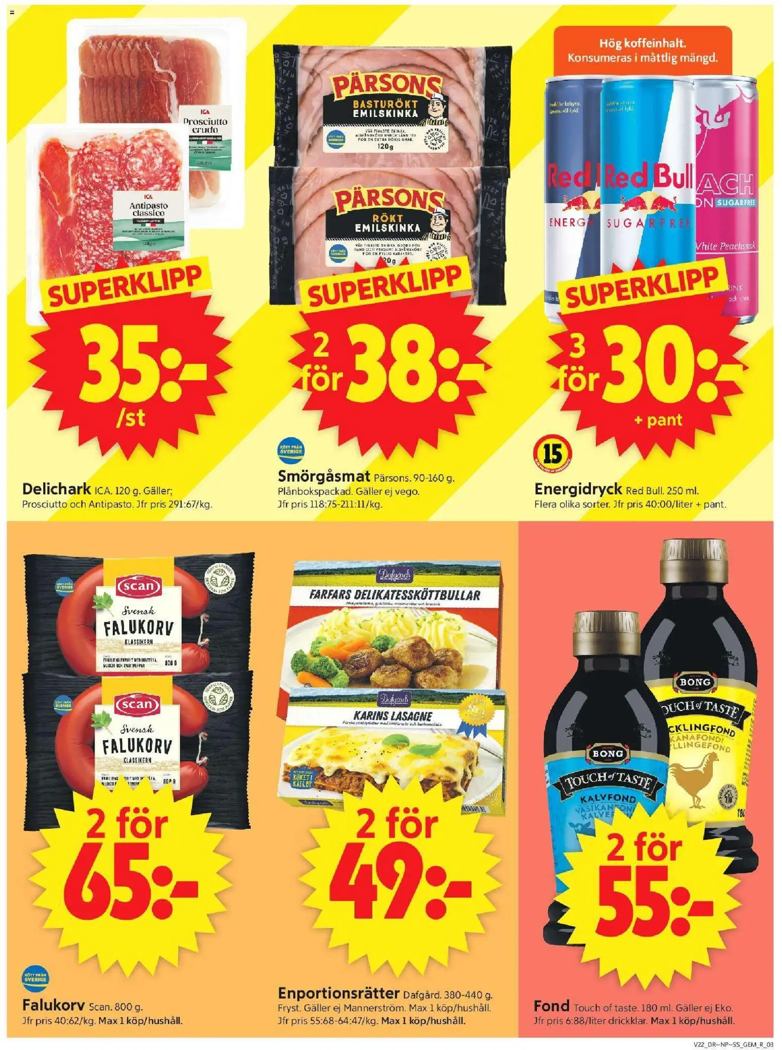ICA Supermarket reklamblad aktuell från 25.05.2026 | Sida: 3