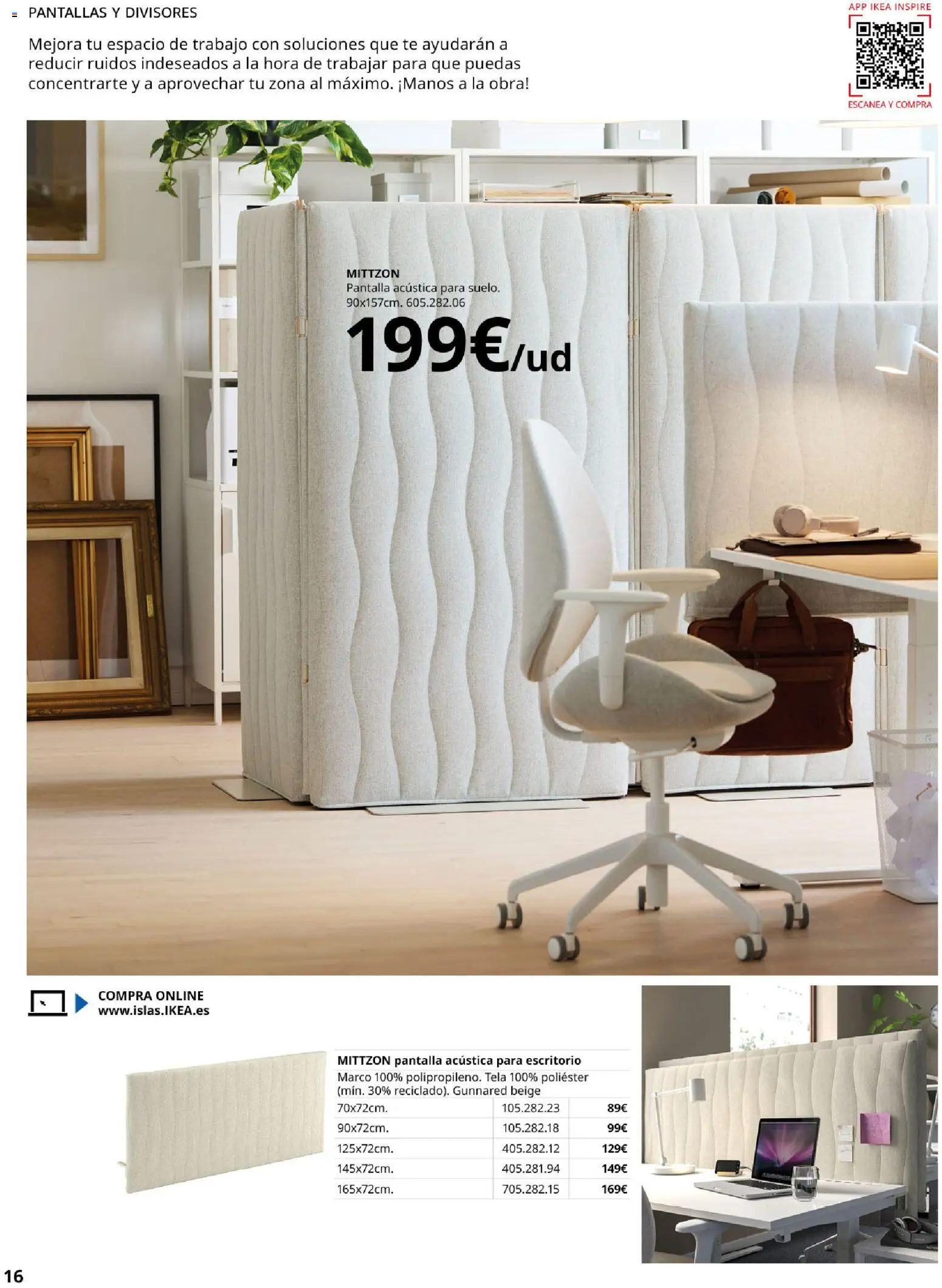 IKEA - Oficina profesional │ válido desde el 01/09/2026 | Página: 16 | Productos: Té, Marco