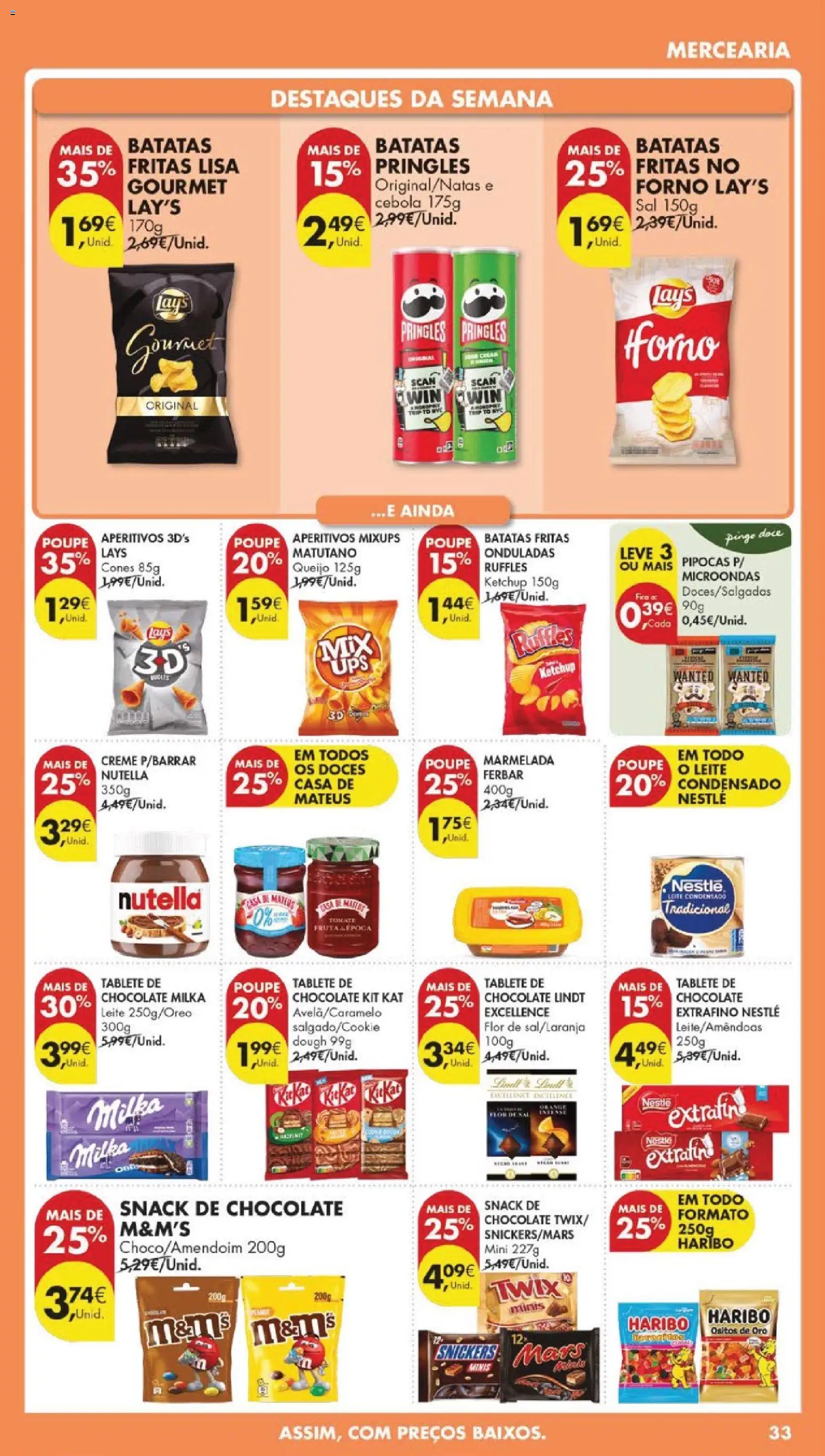 Pingo Doce folheto │ válido de 21.04.2026 | Página: 35 | Produtos: Cebola, Microondas, Leite, Creme