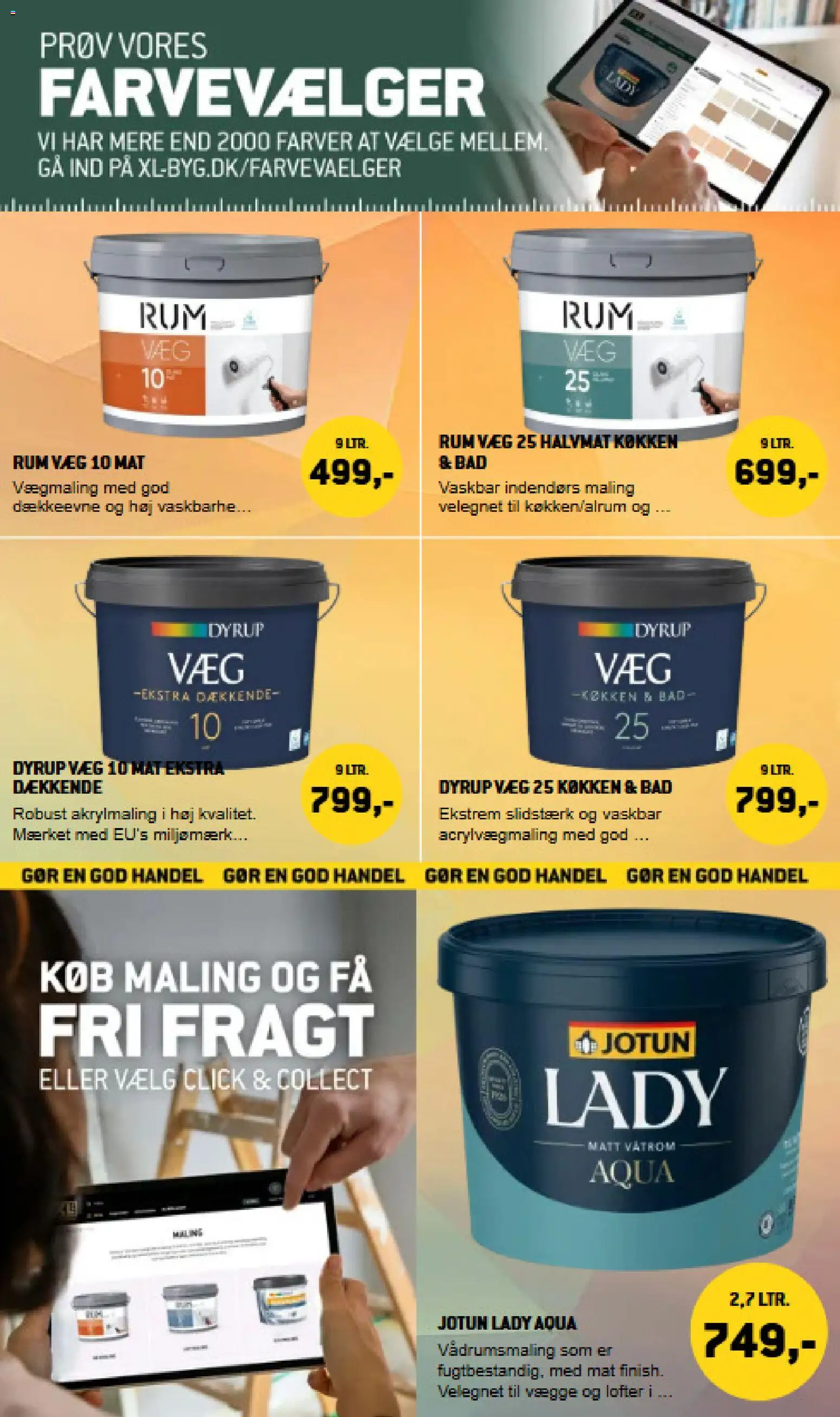 XL-BYG tilbudsavis – gyldig fra 05.06.2026 | Side: 52 | Produkter: Søm, Maling, Bad