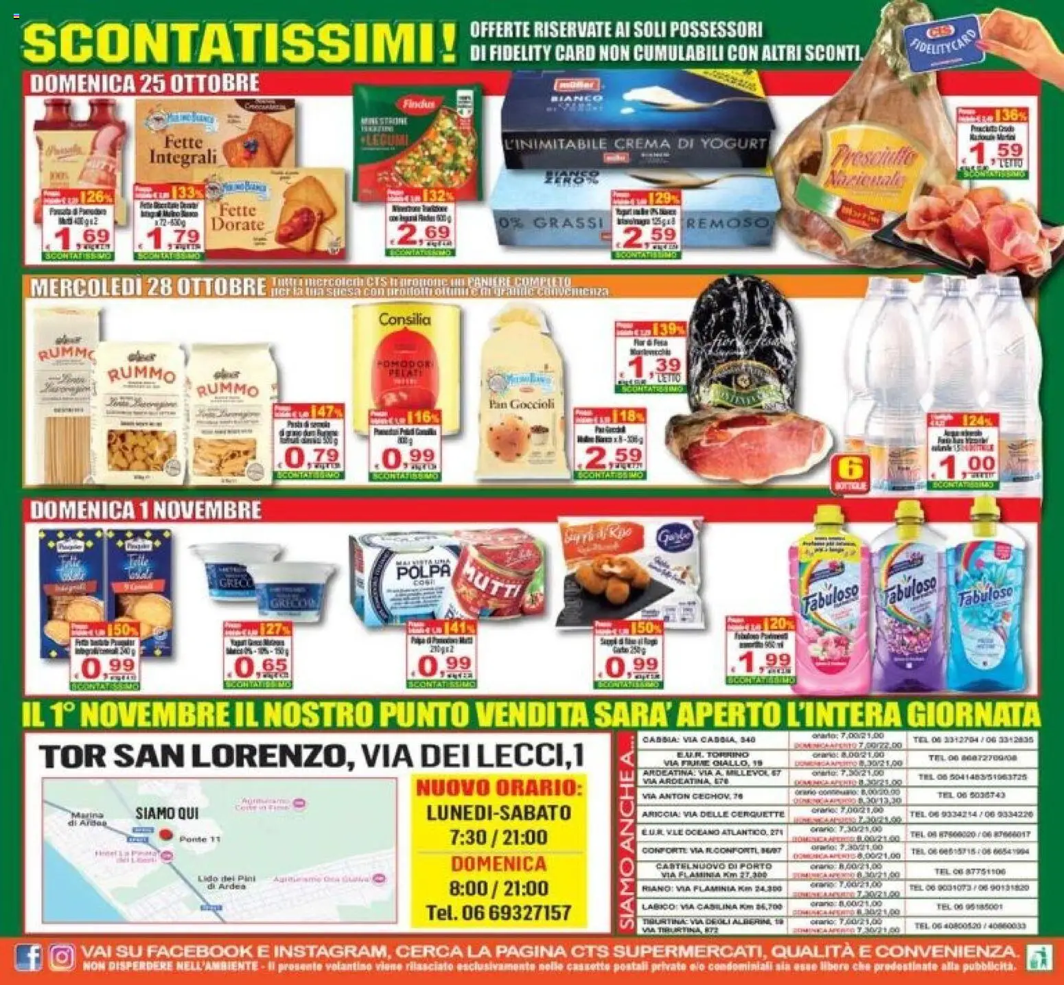 Volantino CTS del 23/10/2026 | Pagina: 24 | Prodotti: Minestrone, Crema, Yogurt, Rummo