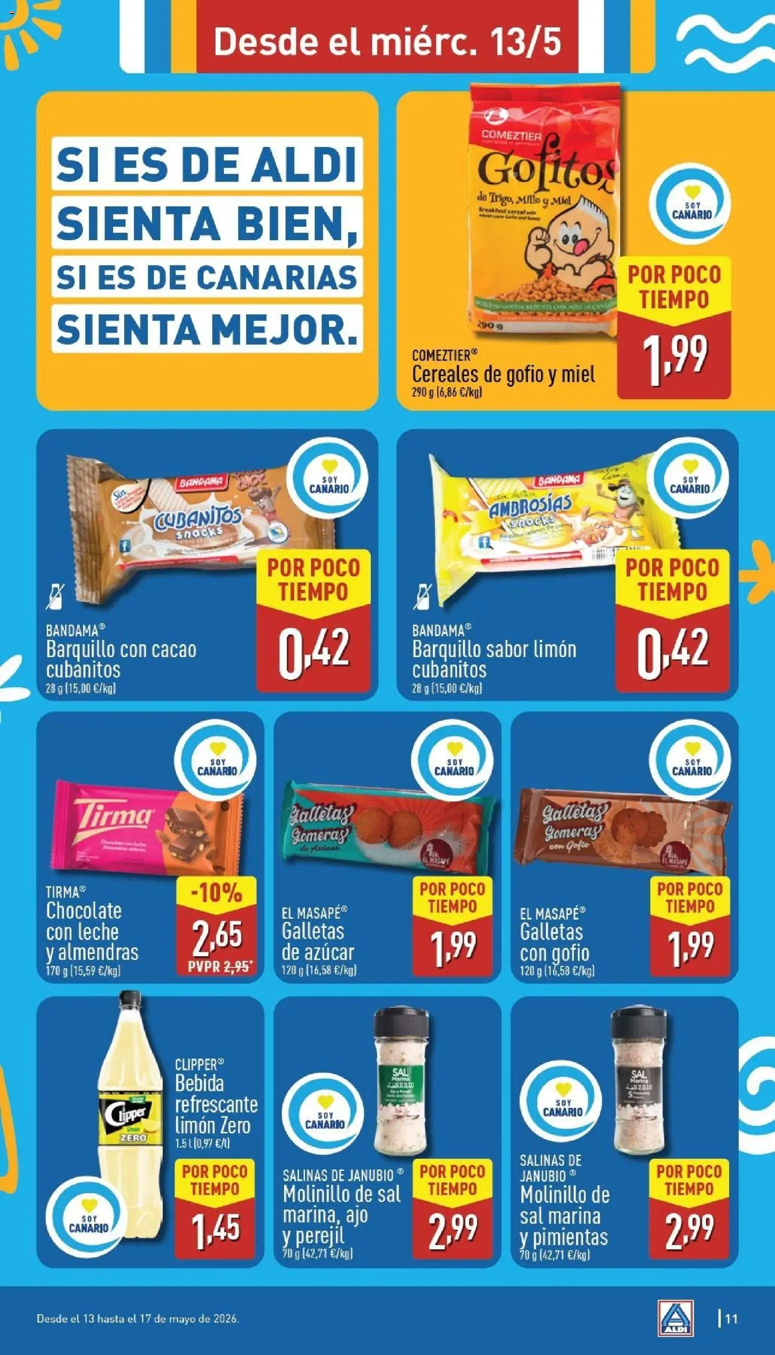 Aldi folleto Canarias │ válido desde el 11.05.2026 | Página: 11