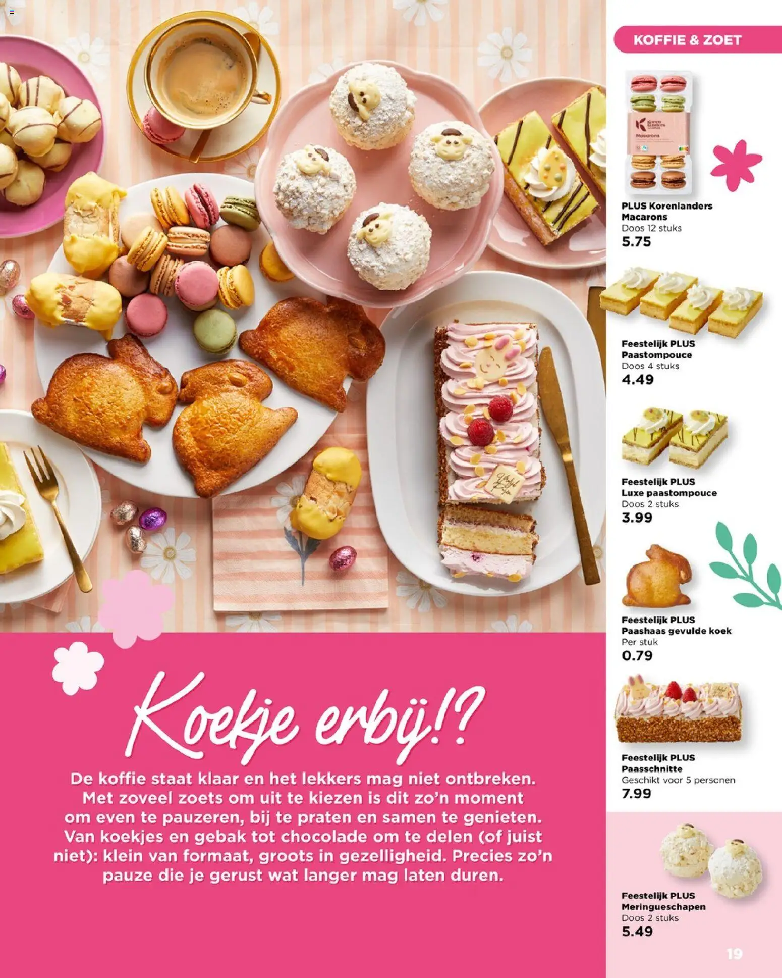 {H1} | Pagina: 19 | Producten: Koffie, Chocolade, Koekjes, Koekje