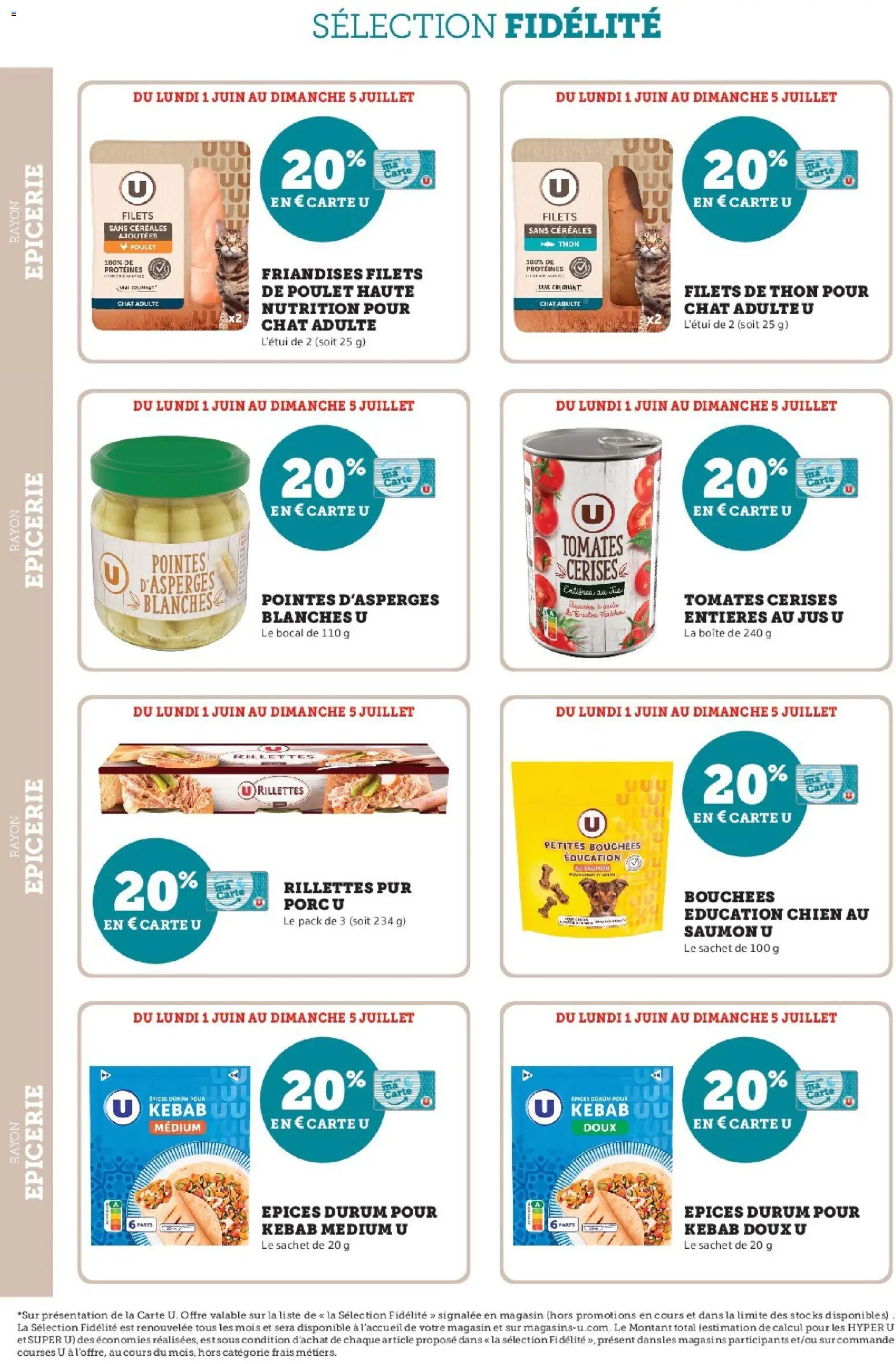 {H1} | Page: 10 | Produits: Cerises, Thon, Tomates, Saumon
