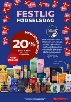 Kvickly - Tilbudsavis uge 19 gyldig fra 08.05.2026 | Side: 3 | Produkter: Kaffe, Chokolade, Flødeboller, Knækbrød