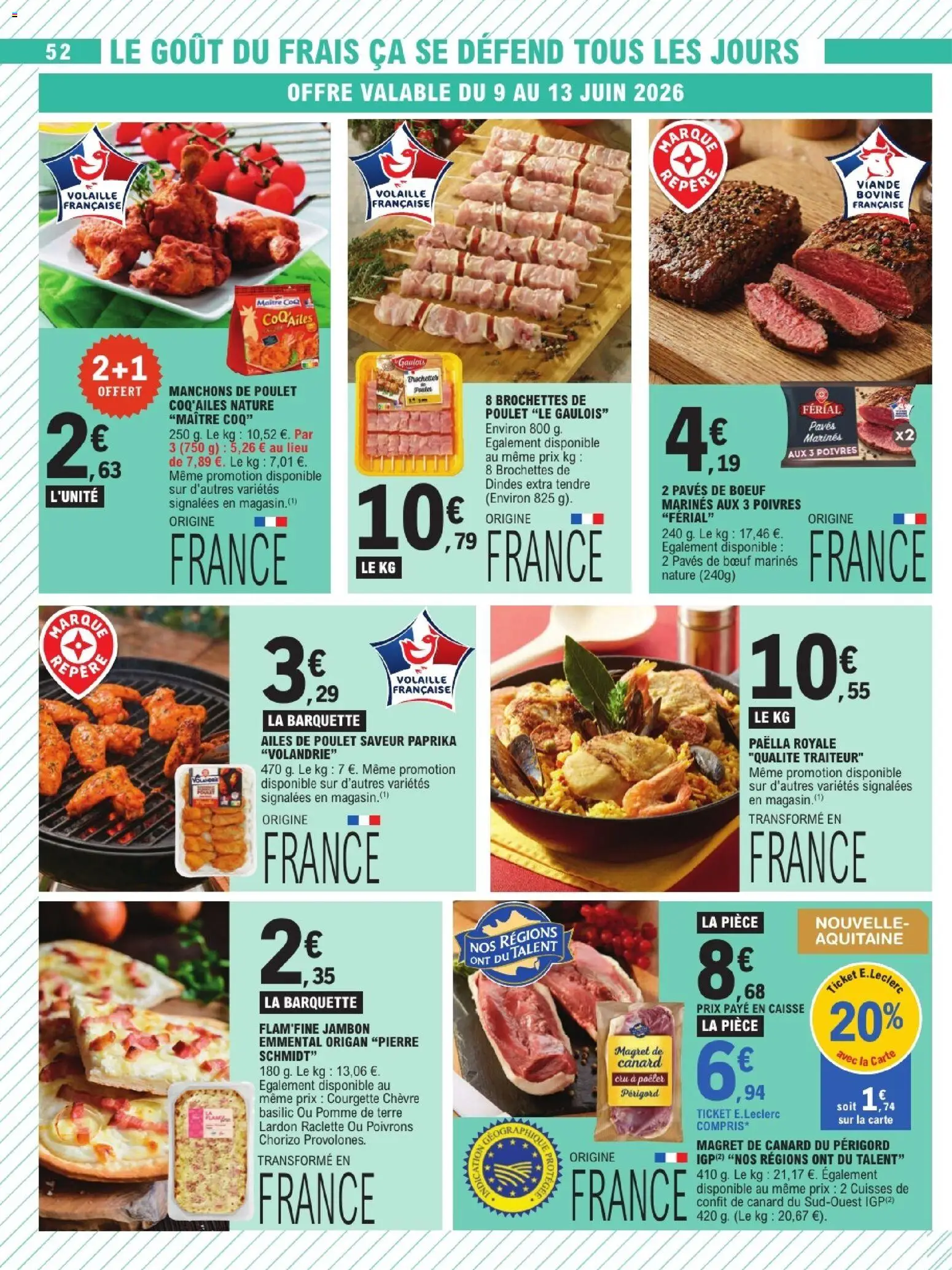 {H1} | Page: 52 | Produits: Courgette, Pomme de terre, Confit de canard, Raclette