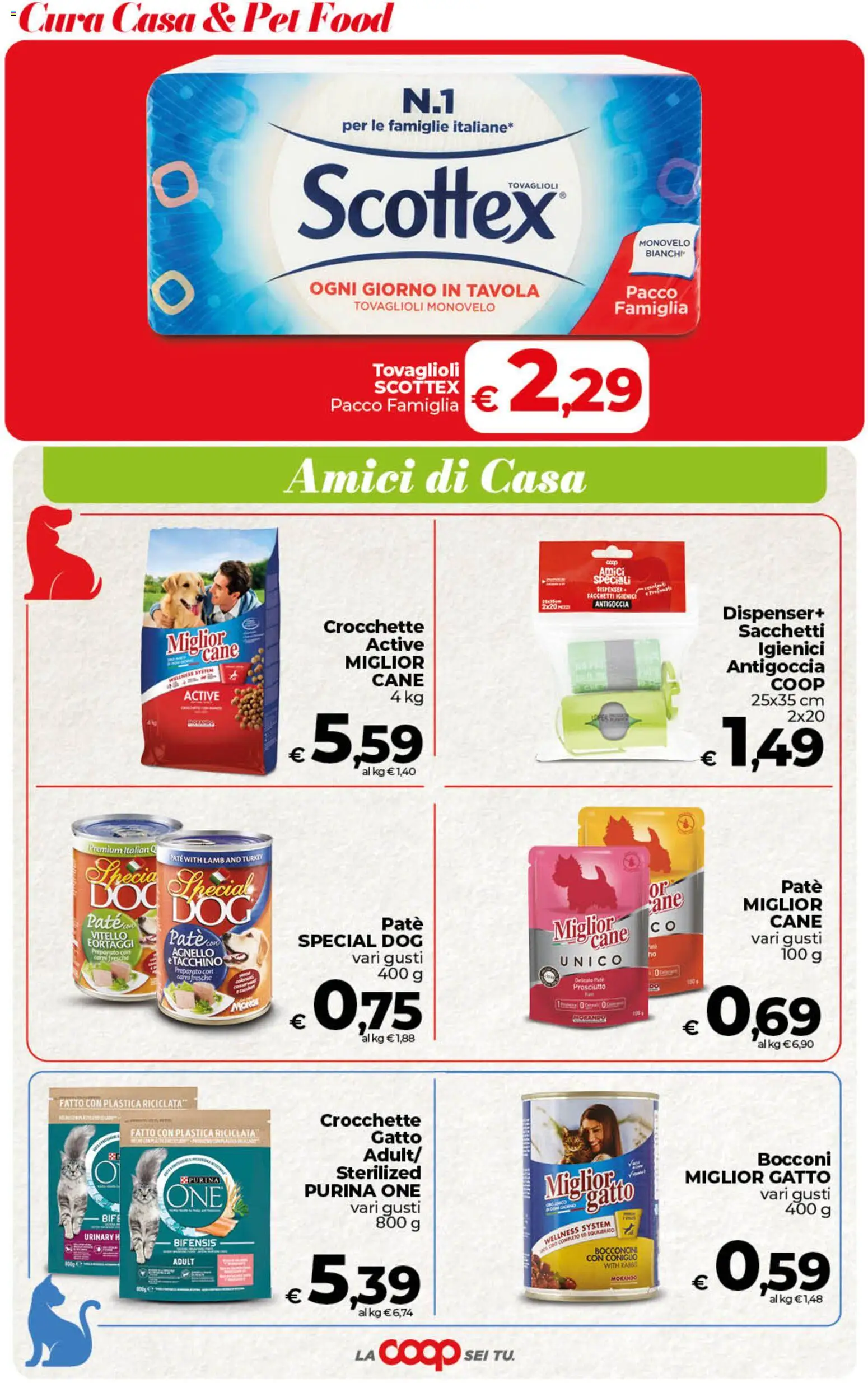 Volantino COOP del 13/10/2026 | Pagina: 41 | Prodotti: Paté, Tacchino, Crocchette, Vitello