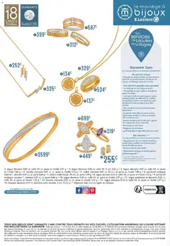 E.Leclerc - Prévisualisation de E.Leclerc 10 jours diamants valide à partir de 20/10/2026 | Page: 8 | Produits: Collier, Bracelet, Alliance, Pendentif