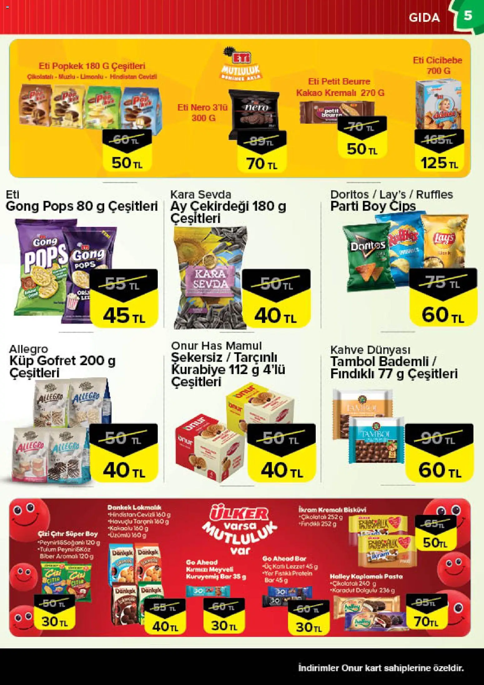 Onur Market Katalog - Bursa - 02.06.2026 tarihinden itibaren geçerlidir | Sayfa: 5