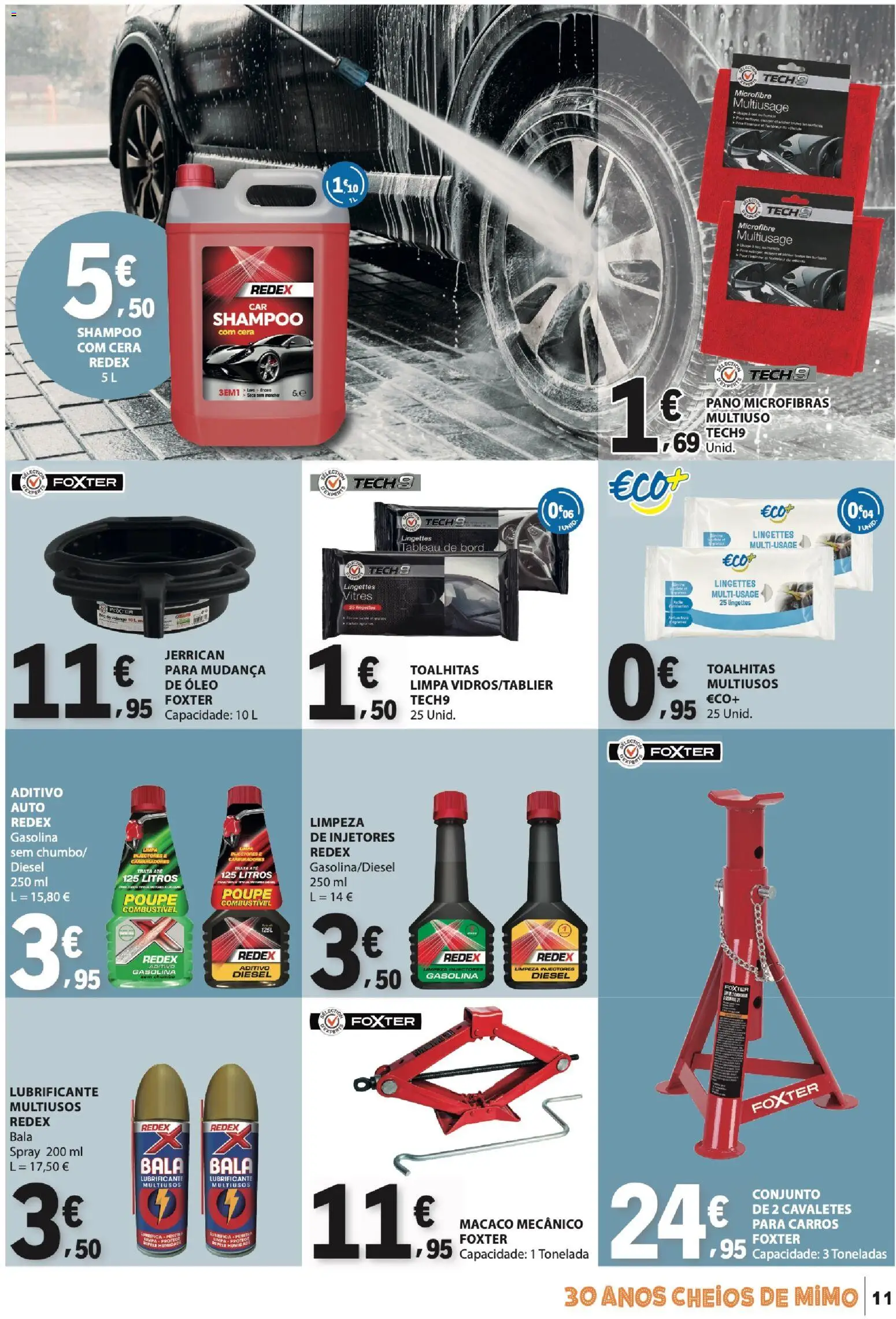 E.Leclerc folheto Não Alimentar │ válido de 16/07/2026 | Página: 11 | Produtos: Shampoo, Cera, Óleo