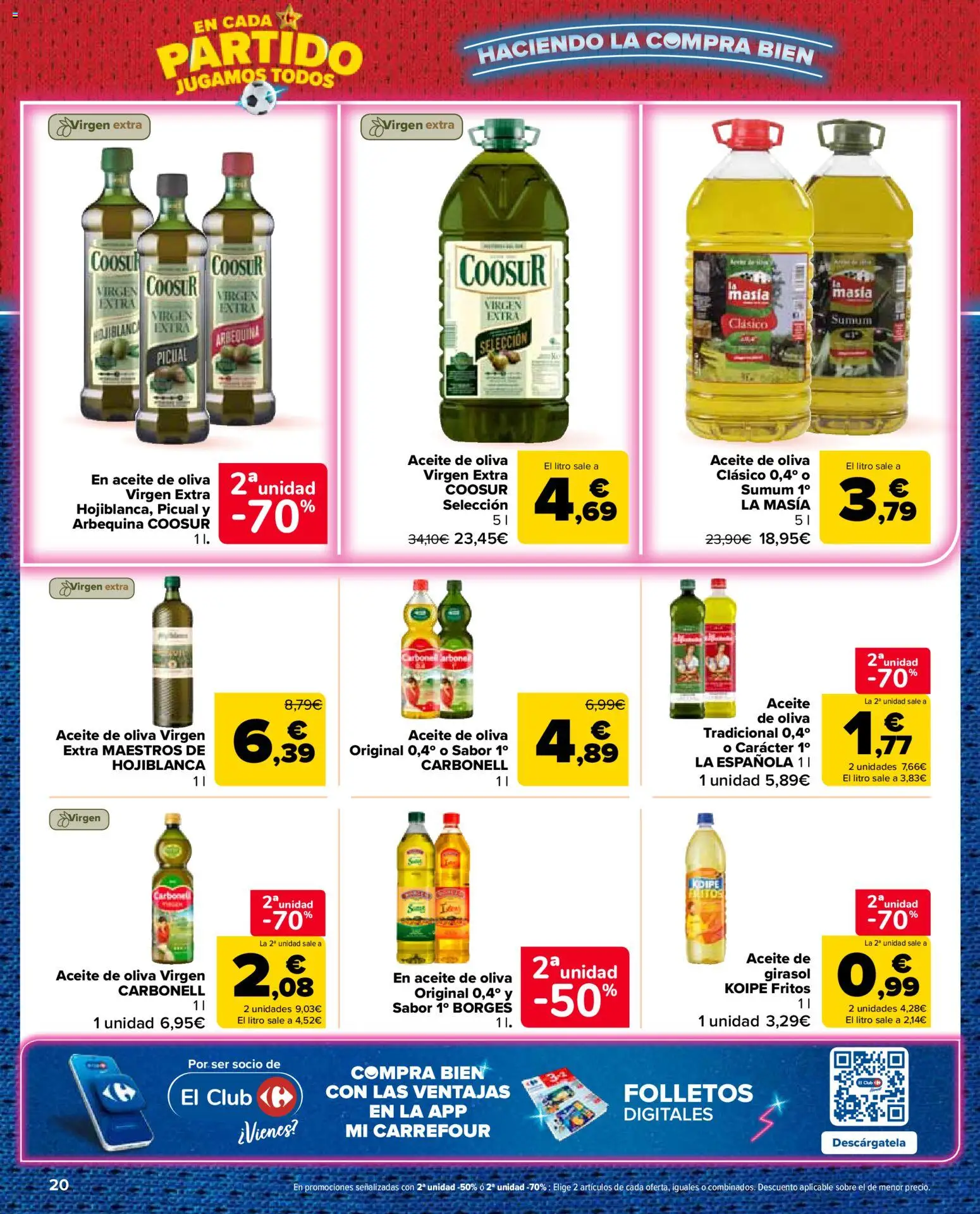 Carrefour Market folleto │ válido desde el 11.06.2026 | Página: 20 | Productos: Aceite, Aceite de oliva