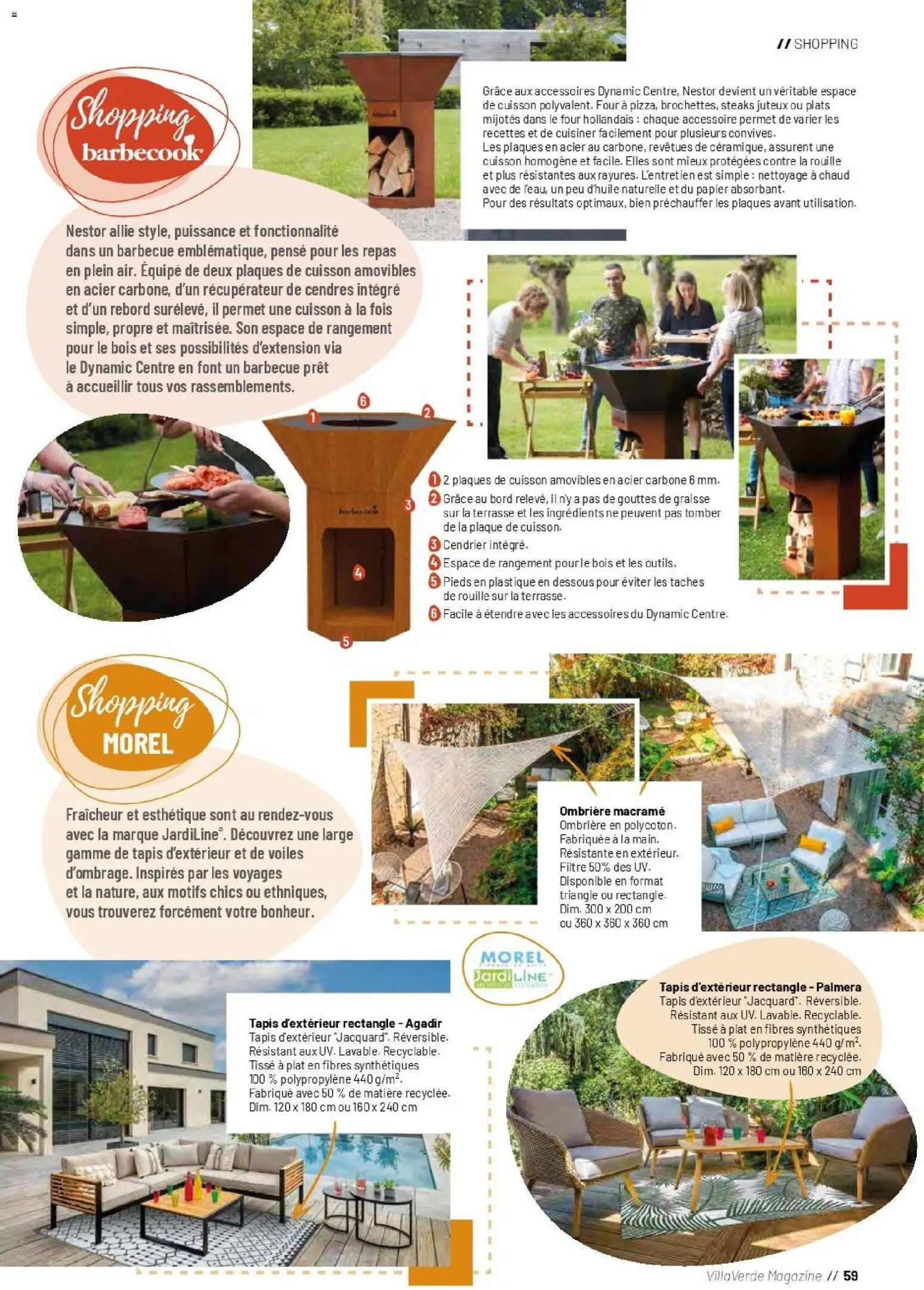 {H1} | Page: 59 | Produits: Filtre, Barbecue, Tapis, Magazine