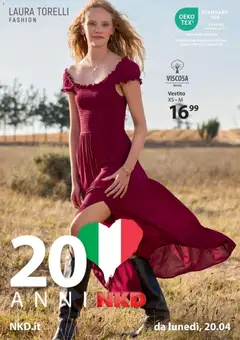 Anteprima del volantino NKD volantino Laura Torelli valido a partire dal 20.04.2026