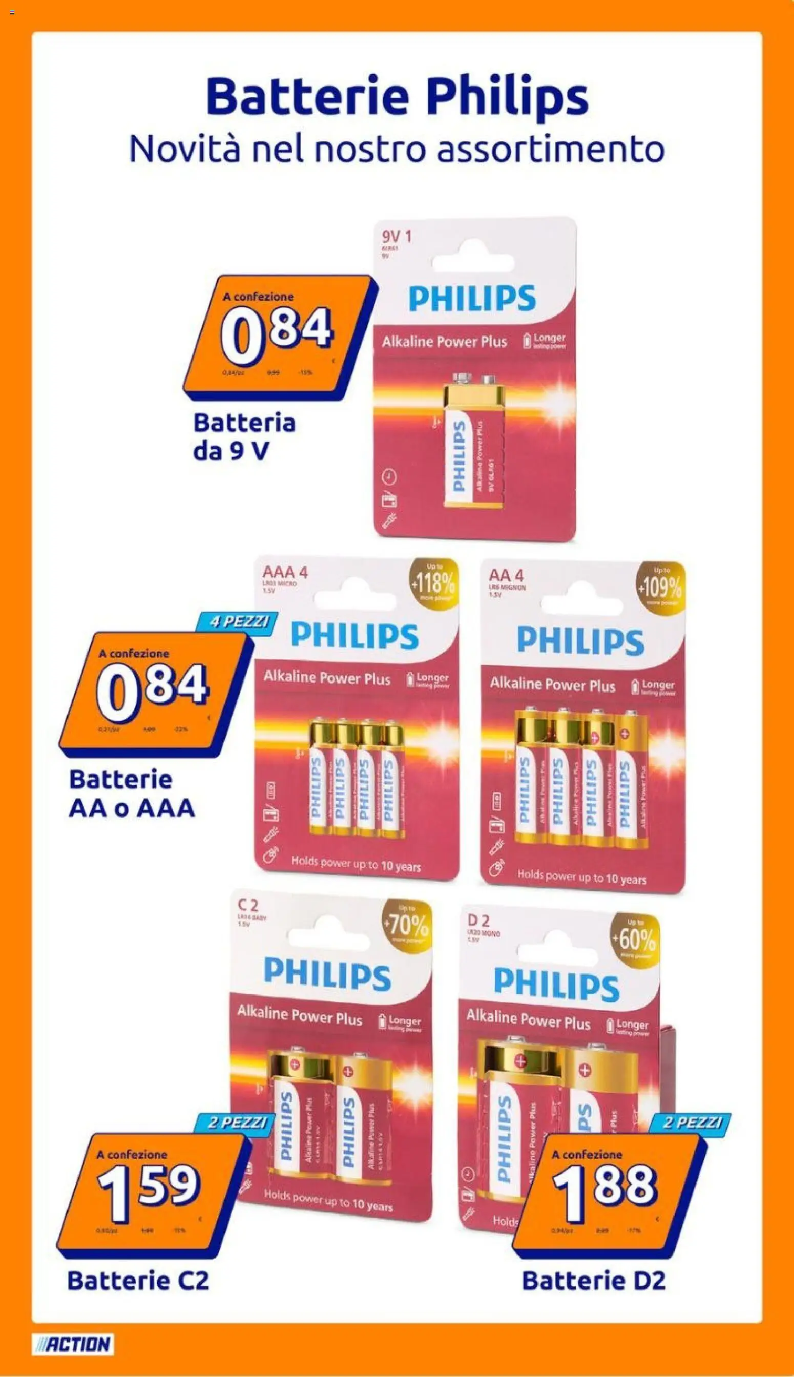 Volantino Action del 15/07/2026 | Pagina: 21 | Prodotti: Batteria, Batterie