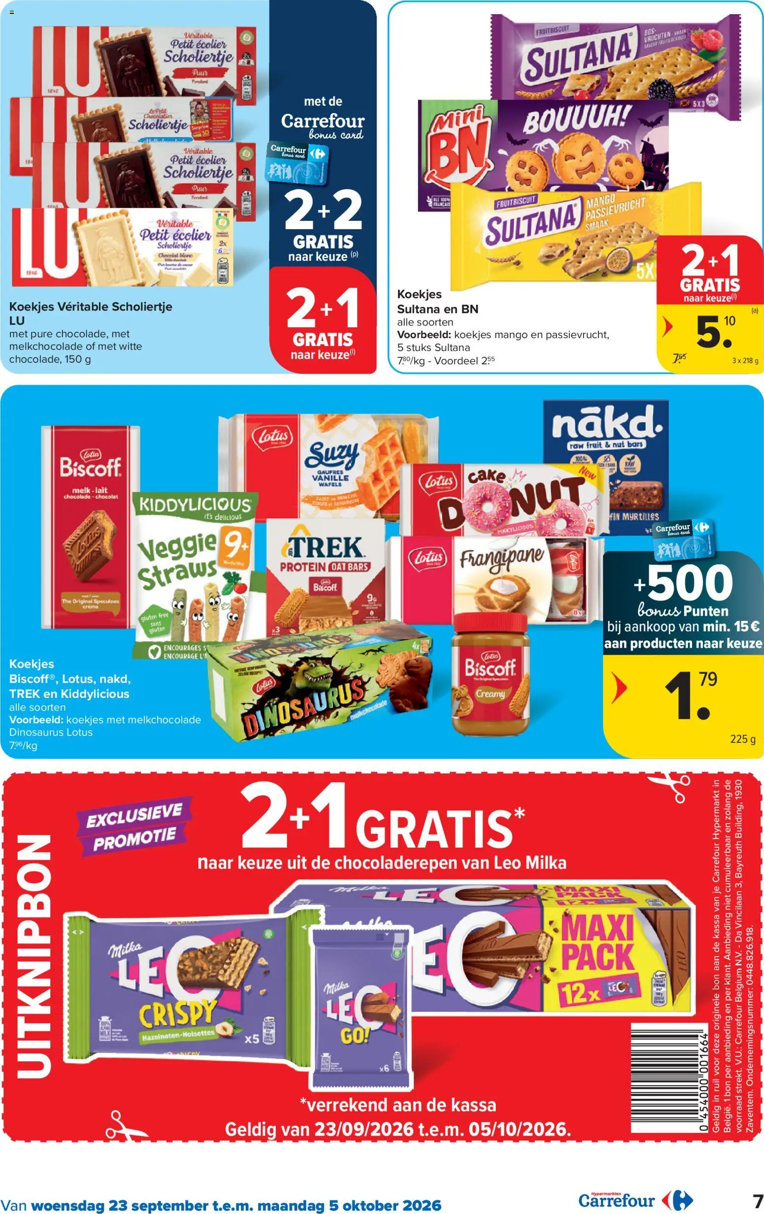 {H1} | Pagina: 7 | Producten: Koekjes, Vanille, Lotus, Crème