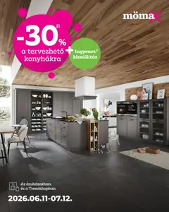 Mömax akciós újság - amely érvényes a következő dátumtól: 11.06.2026