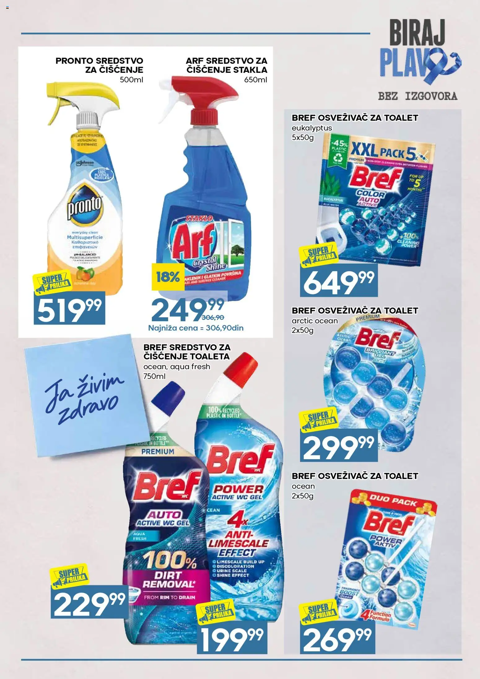 Idea katalog - važi od 01.11.2026 | Strana: 25 | Proizvode: Bref, Pronto, Wc, Staklo