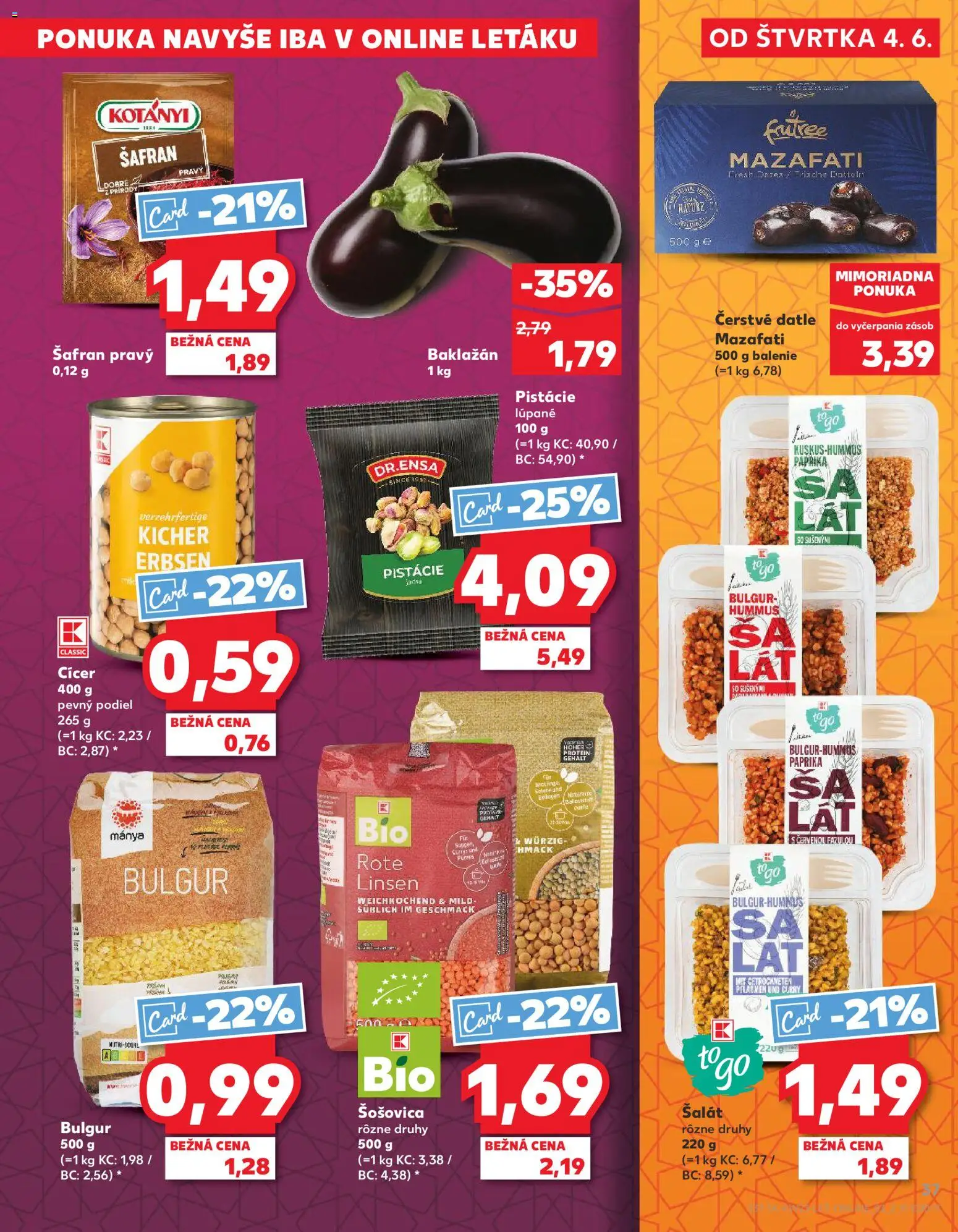 Nové Kaufland akcie – leták je platný od 04.06.2026 | Strana: 37
