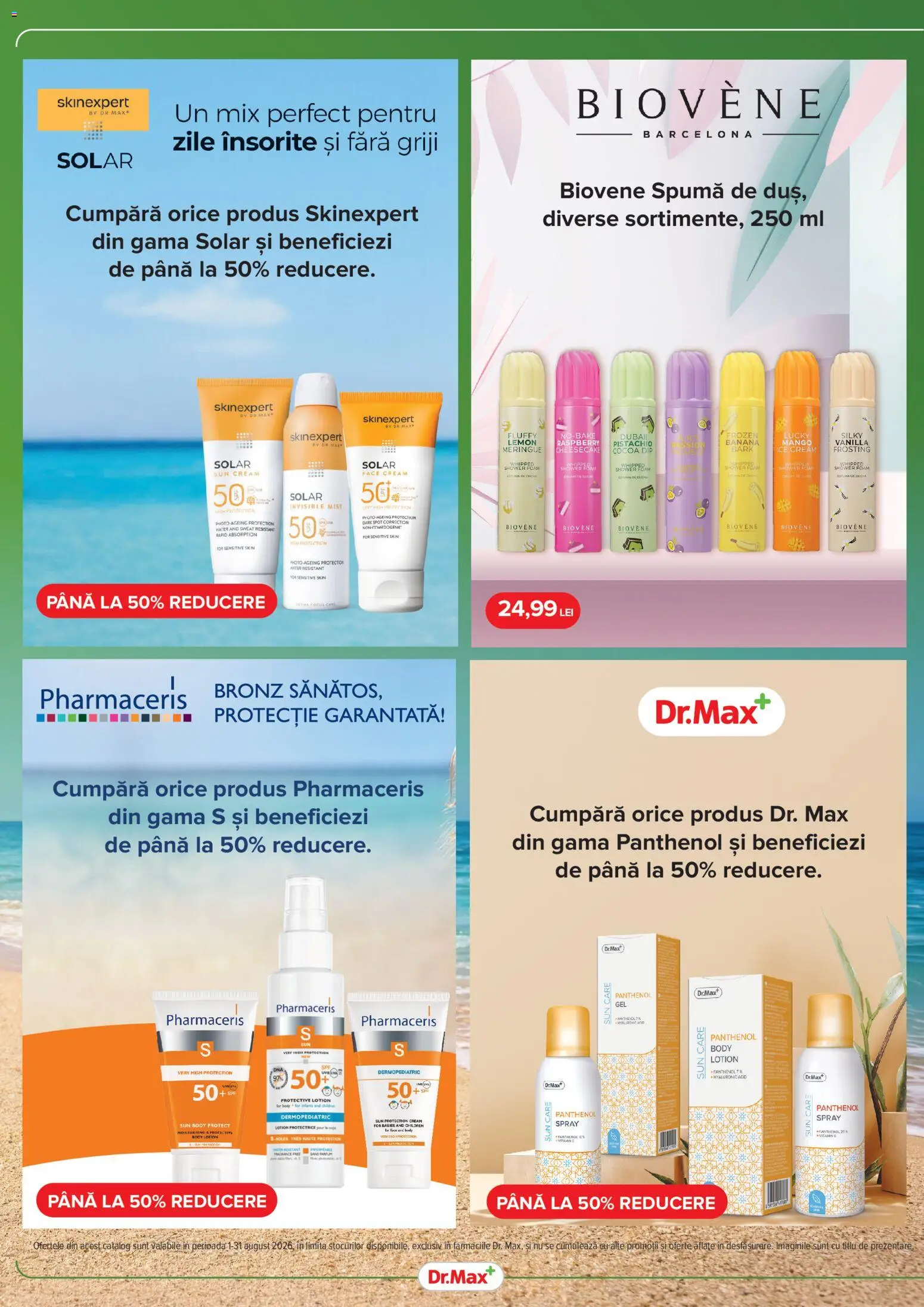 Noul catalog Dr.Max – valabil de la 01.08.2026 | Pagină: 2 | Produse: Body, Parfum, Mango