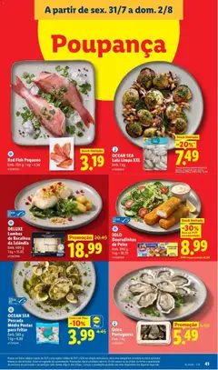 Pré-visualização DELUXE Lombos de Bacalhau da Islândia, Emb. 600 g, 1 kg = 31.65 válido de 27/07/2026 | Página: 41