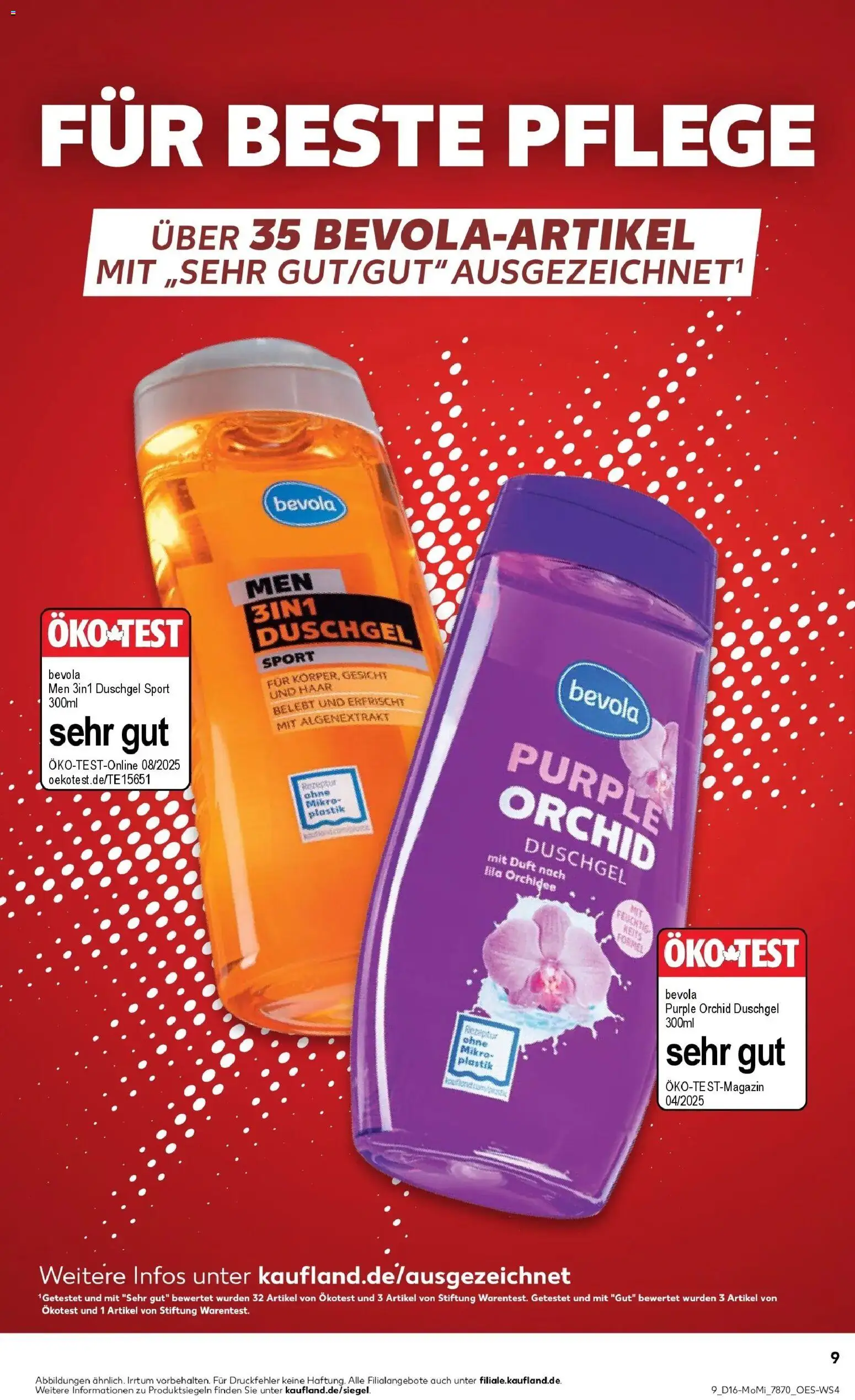Kaufland Prospekt Sindelfingen	 – gültig ab 13.04.2026 | Seite: 9 | Produkte: Orchidee, Duft, Duschgel, Shower Gel