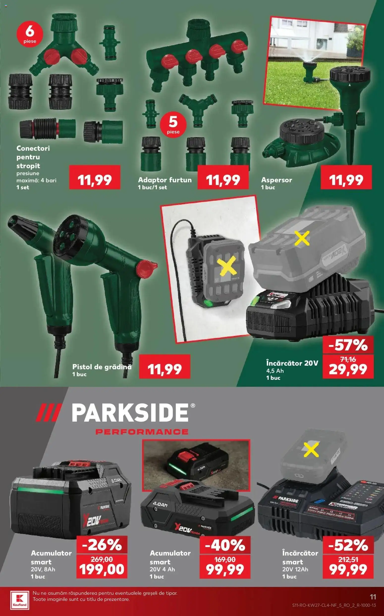 Noul catalog Kaufland – valabil de la 01.07.2026 | Pagină: 11 | Produse: Încărcător, Adaptor