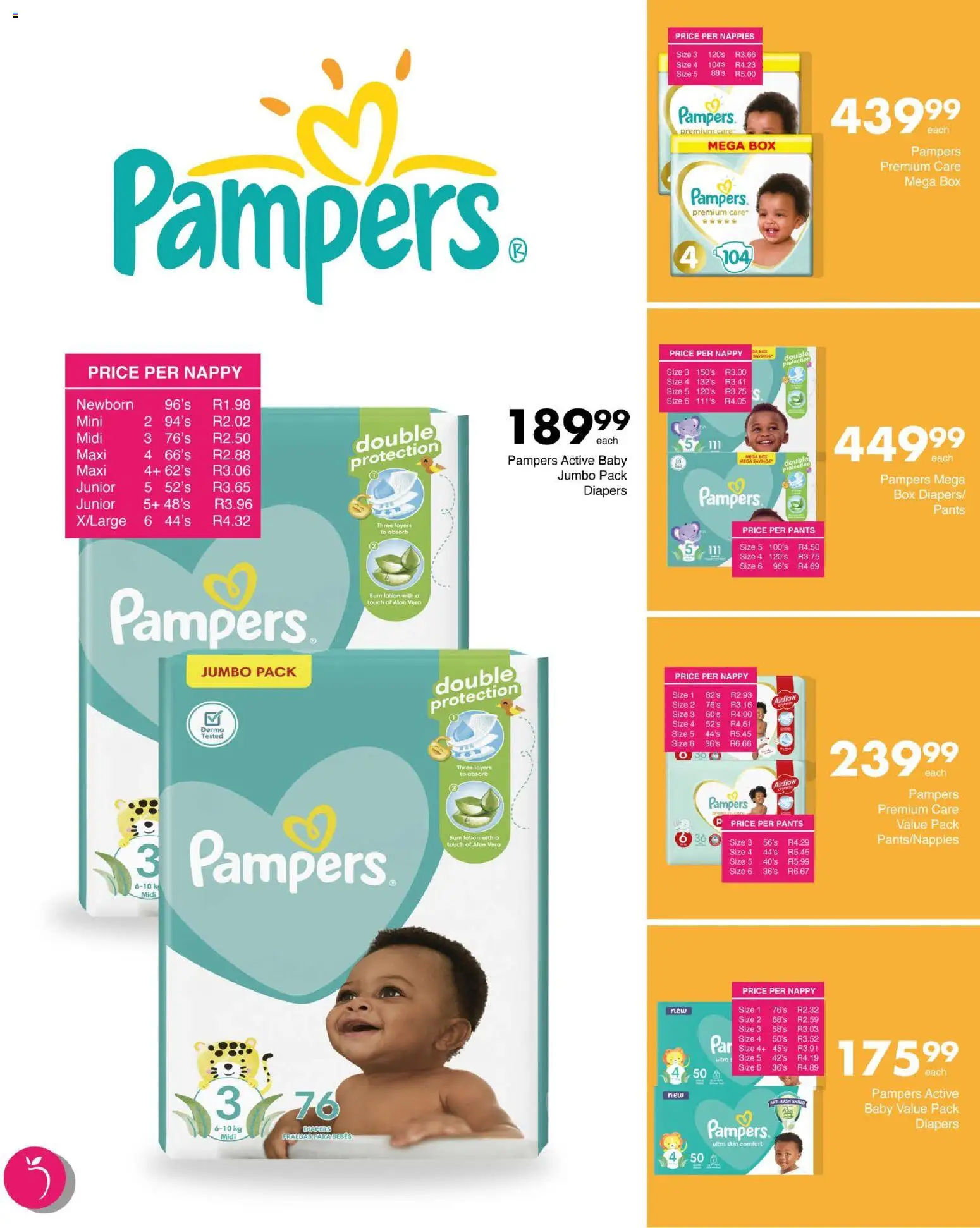 New Save catalogue – valid from 11.06.2026 | Page: 55 | Products: Pants, Box, Nappies, Lotion
