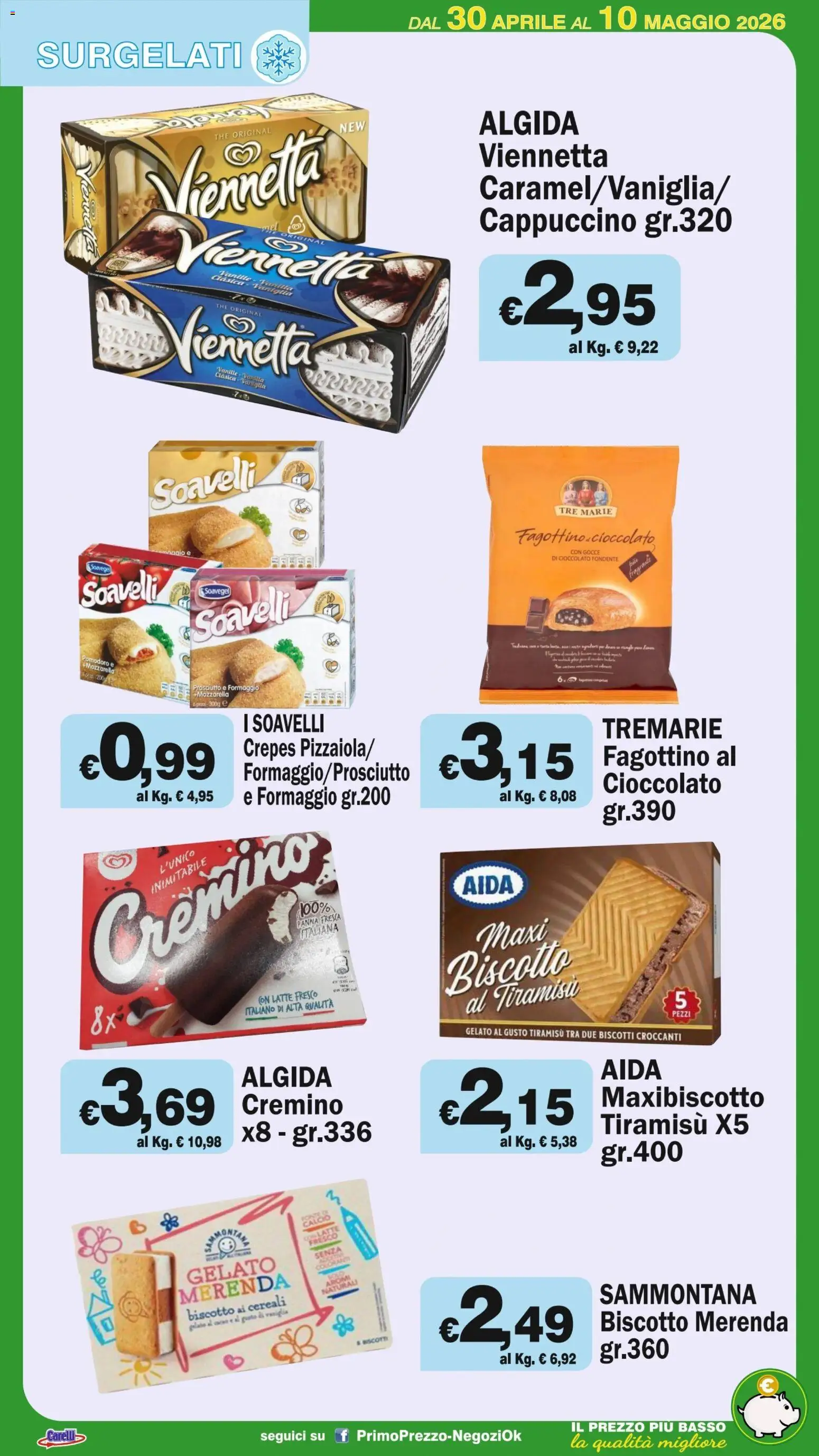 Volantino Primo Prezzo del 30.04.2026 | Pagina: 36