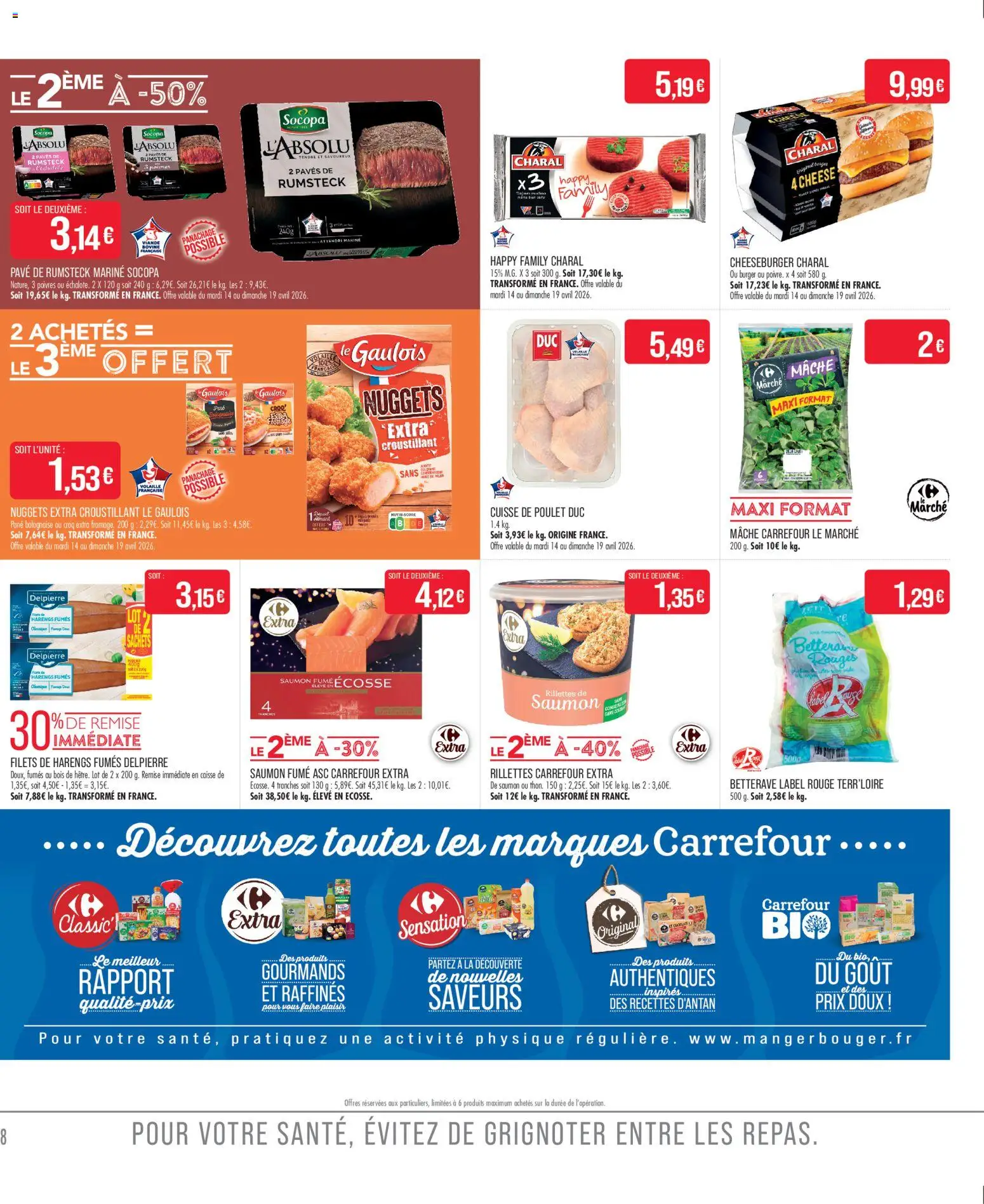 {H1} | Page: 8 | Produits: Saumon fumé, Viande, Rumsteck, Saumon