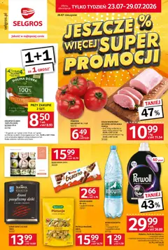 Pogląd oferty "Selgros cash&carry gazetka - Jeszcze więcej super promocji" - ważna od 23.07.2026