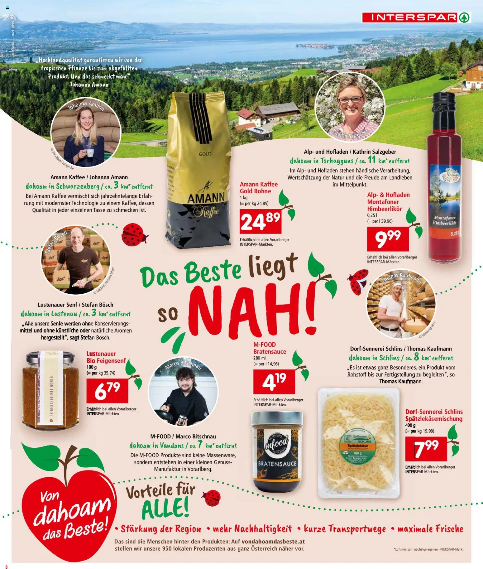 Interspar Flugblatt - Vorarlberg gültig ab 26.02.2026 | Seite: 9 | Produkte: Kaffee