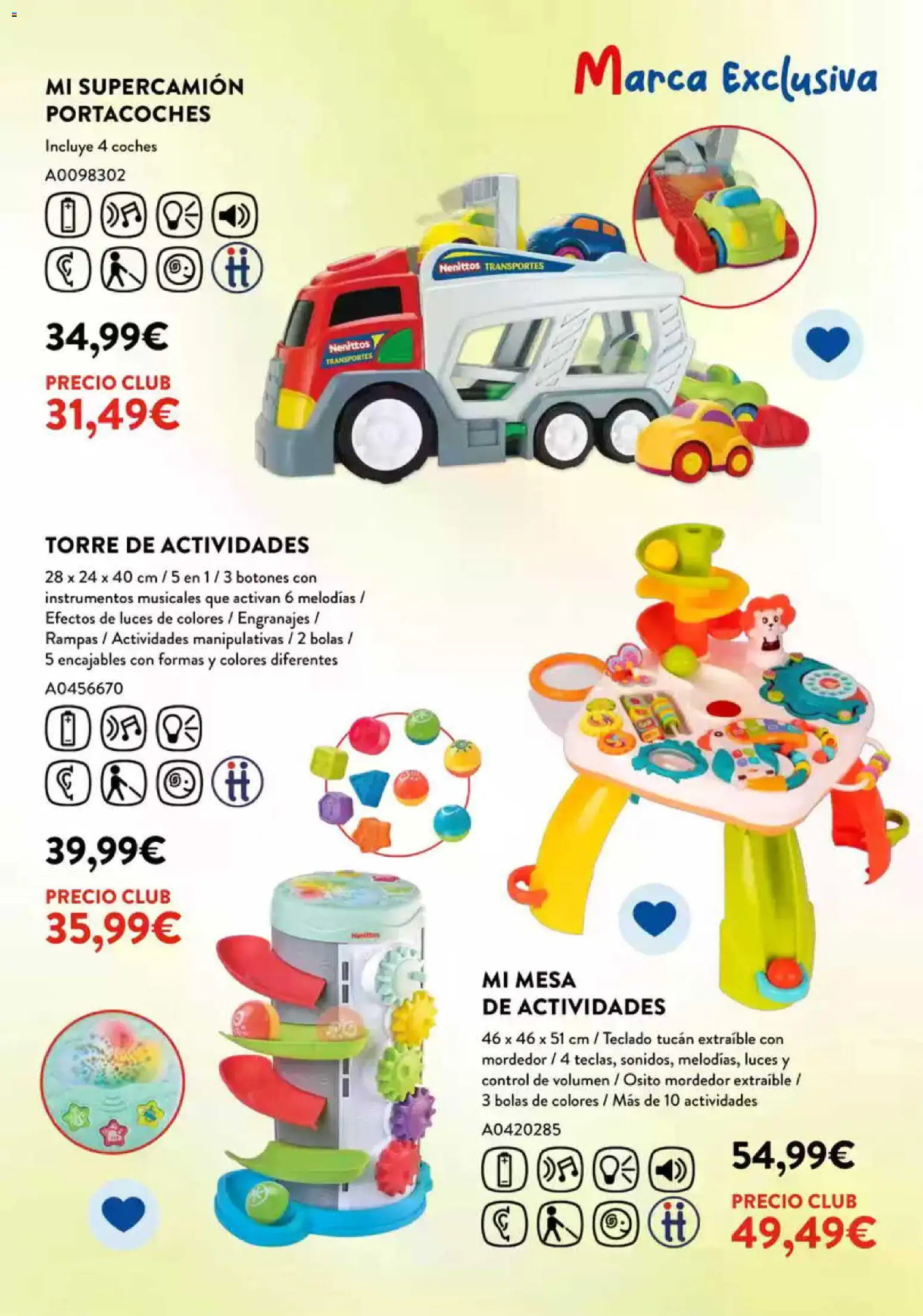 Juguettos Navidad │ válido desde el 26/10/2026 | Página: 76 | Productos: Teclado, Mesa