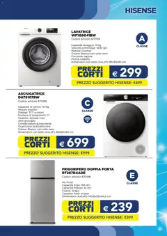 Anteprima del volantino Esselunga S volantino Speciale Elettrodomestici valido a partire dal 19.05.2026 | Pagina: 9 | Prodotti: Centrifuga, Freezer, Lavatrice, Frigorifero