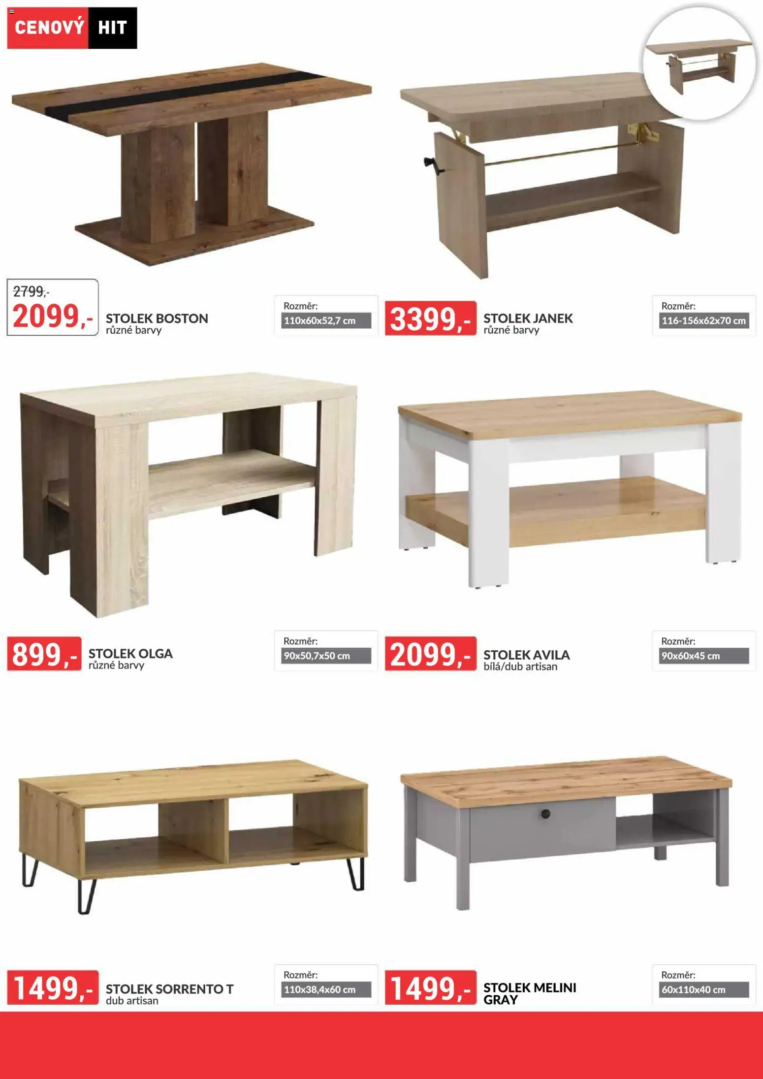 BAUMAX leták - Zaridte si bydlení podle sebe – vybírejte z tisícu produktu! od 01.11.2026 | Strana: 57 | Produkty: Stolek, Barvy