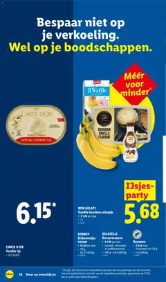 Bananen, 4 bananen van 120 g - Voorbeeld van een folder van Lidl, geldig van 01.06.2026 | Pagina: 16 | Producten: Bananen, Bourbon, Kan, Chocolade