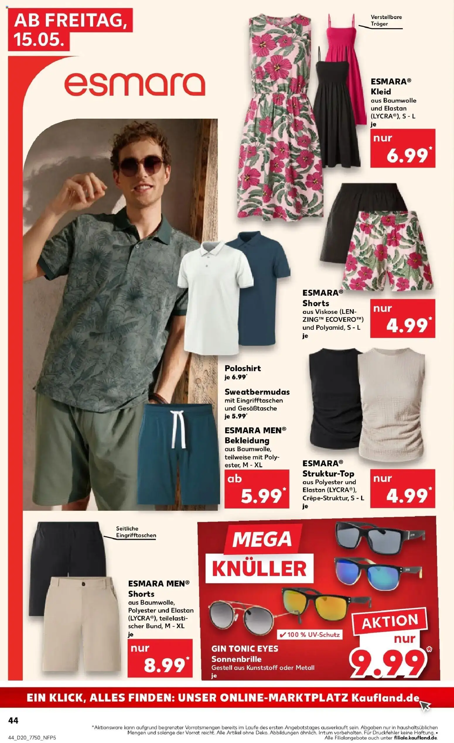 Kaufland Prospekt Andernach	 – gültig ab 10.05.2026 | Seite: 51 | Produkte: Top, Bekleidung, Gin, Kleid