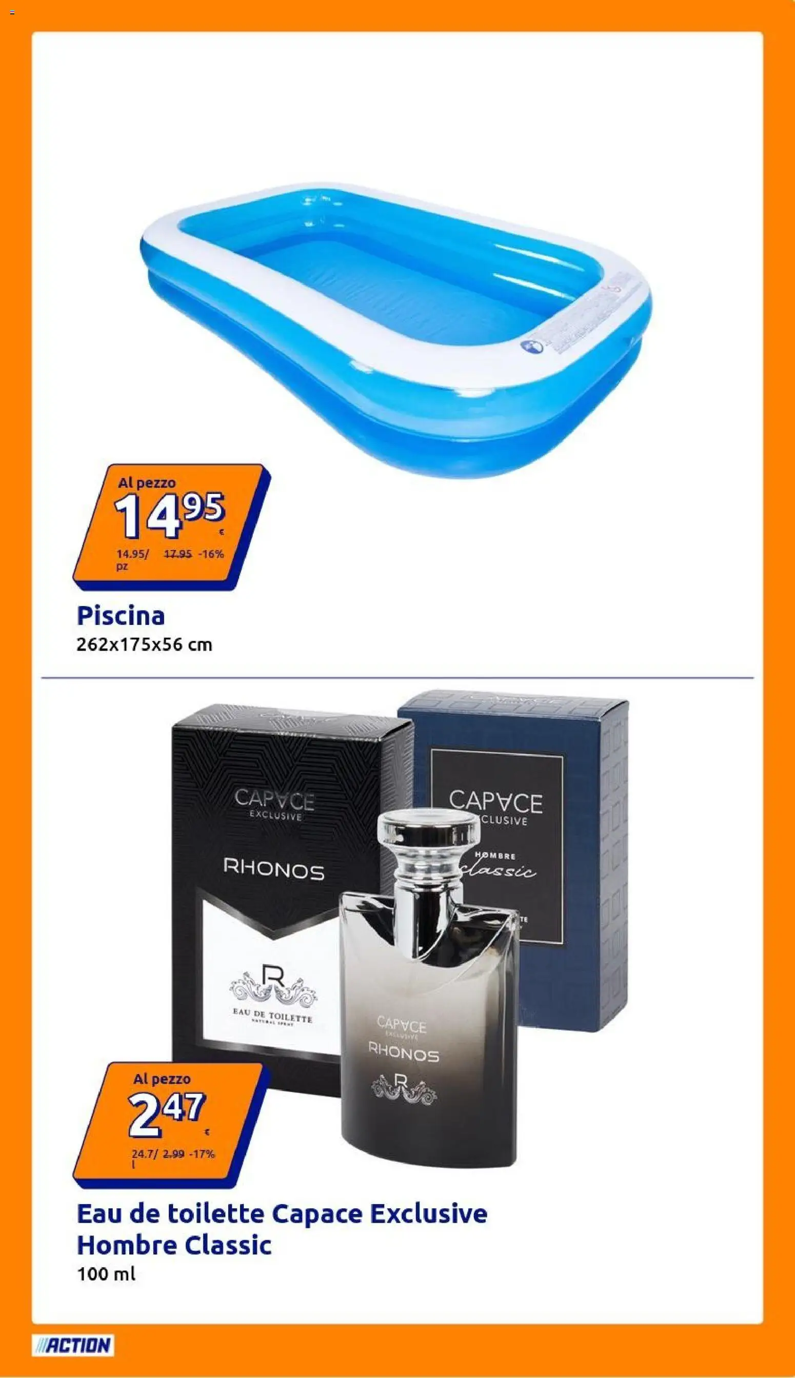Volantino Action del 10.06.2026 | Pagina: 9 | Prodotti: Piscina