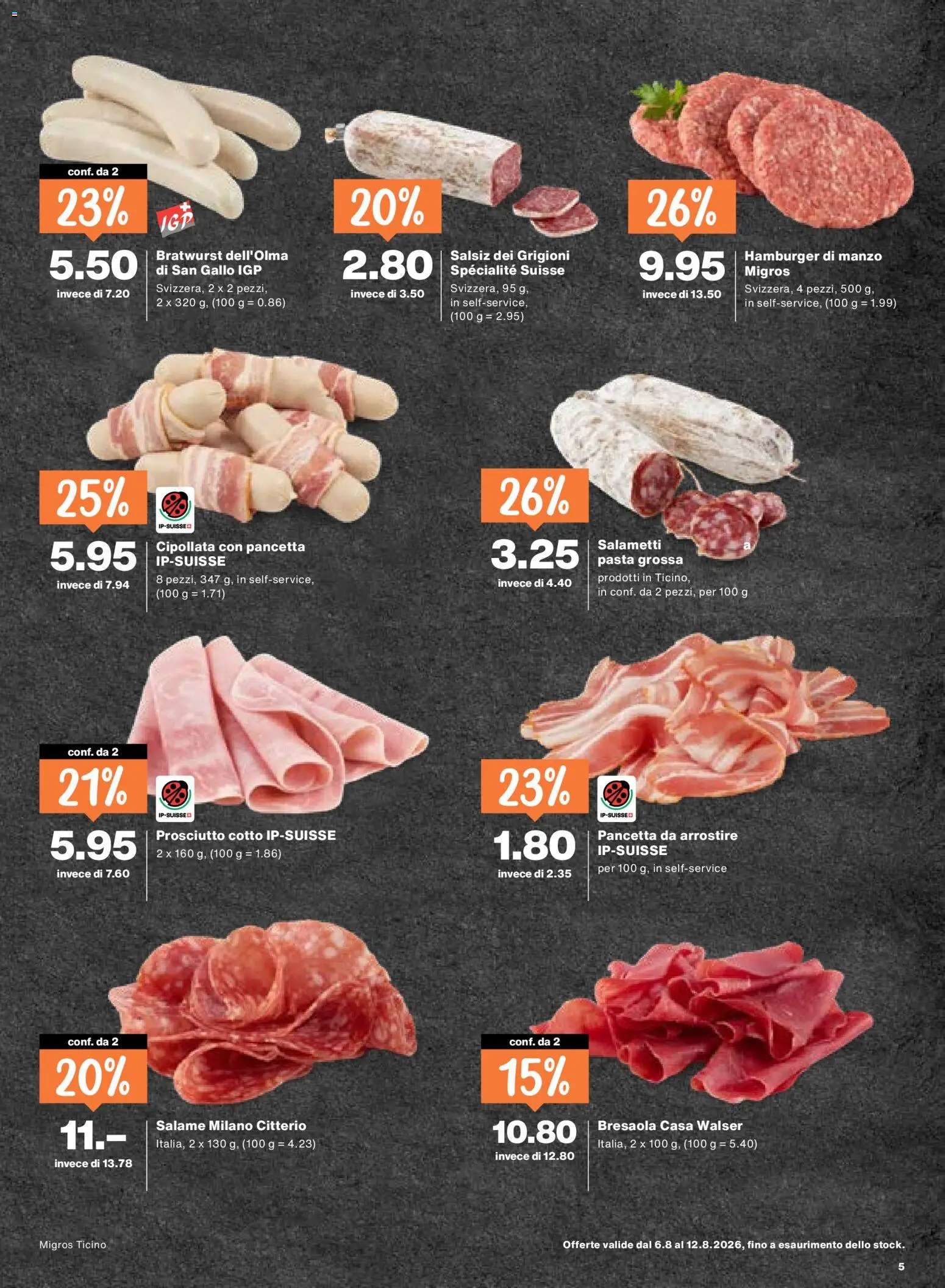 Migros aktionen IT – gültig ab 06.08.2026 | Seite: 5