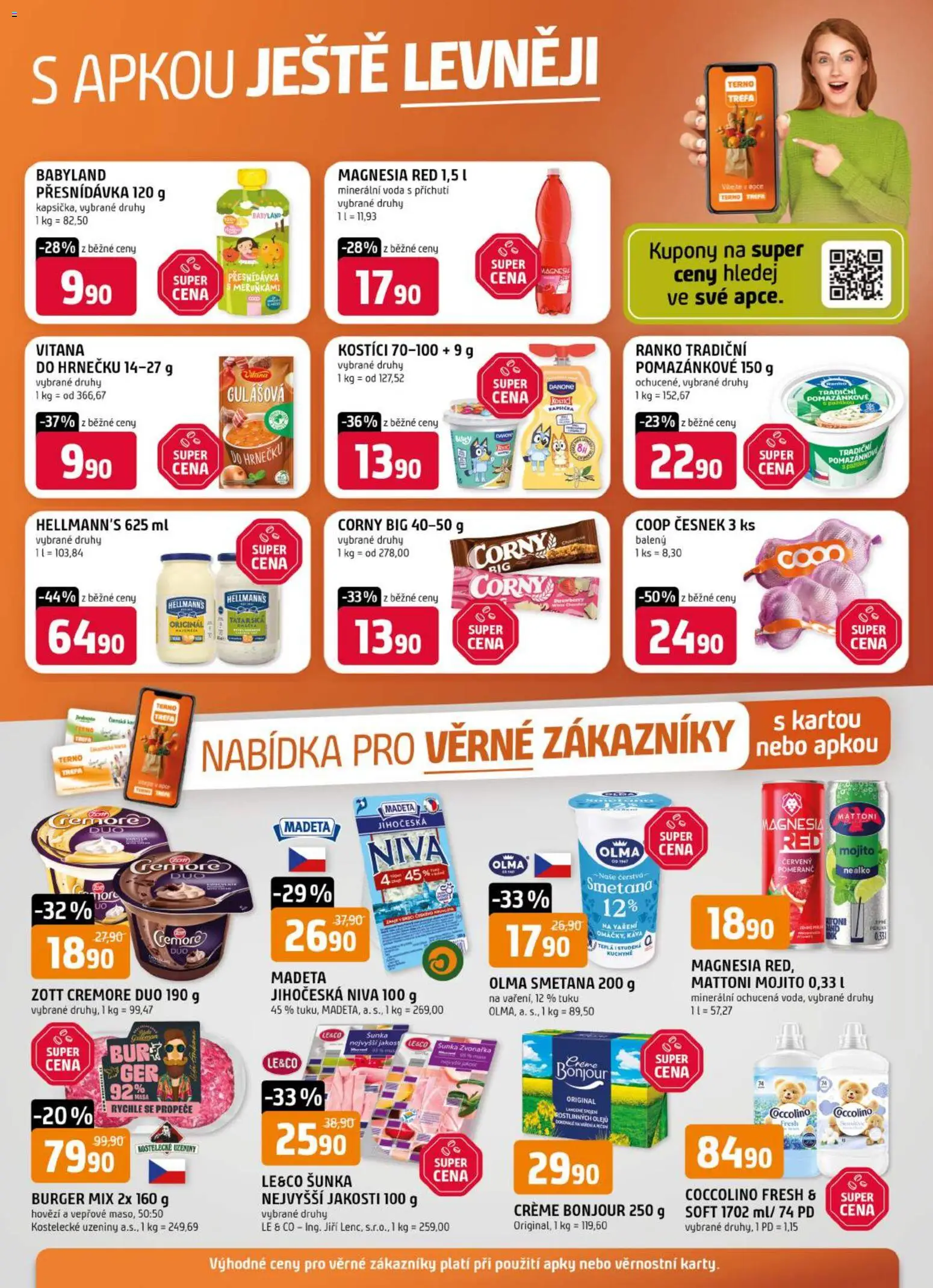 Trefa leták - Nabídka pro věrné zákazníky od 02.09.2026 | Strana: 1 | Produkty: Kostici, Uzeniny, Niva, Magnesia Red