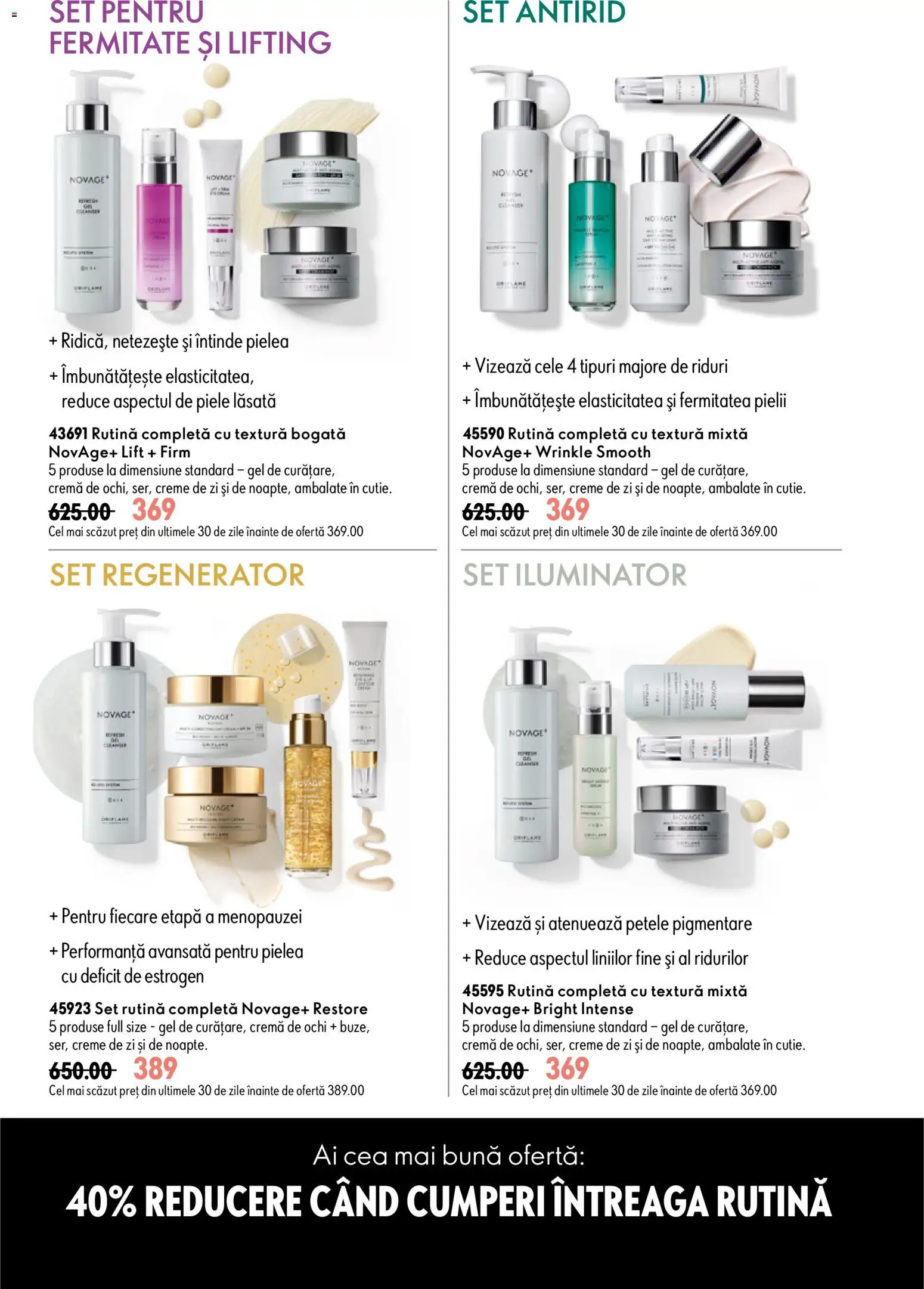 Noul catalog Oriflame – valabil de la 19.08.2026 | Pagină: 90 | Produse: Ochi, Gel de curățare, Iluminator, Cremă