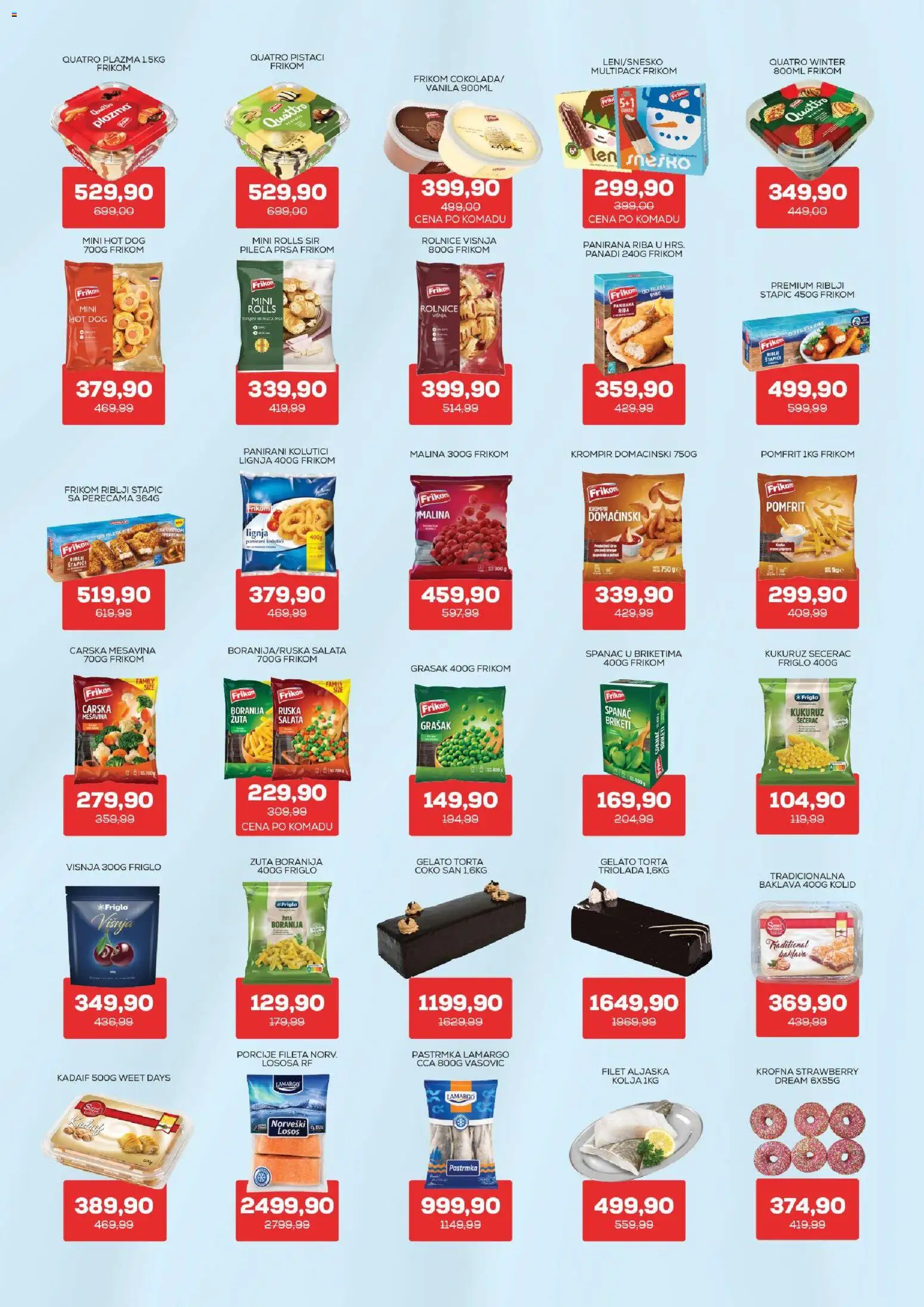 Medius katalog - važi od 20.10.2026 | Strana: 8 | Proizvode: Salata, Višnja, Baklava, Pomfrit