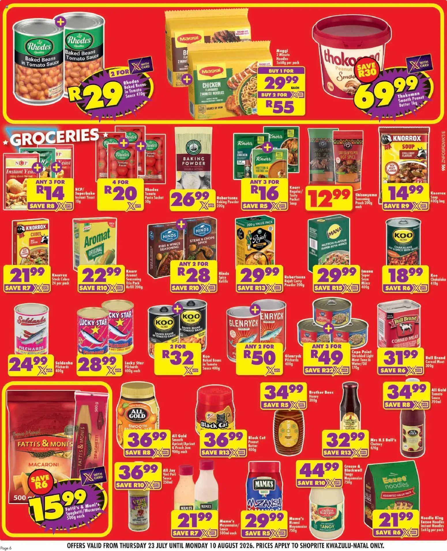 New Shoprite catalogue – valid from 23/07/2026 | Page: 6