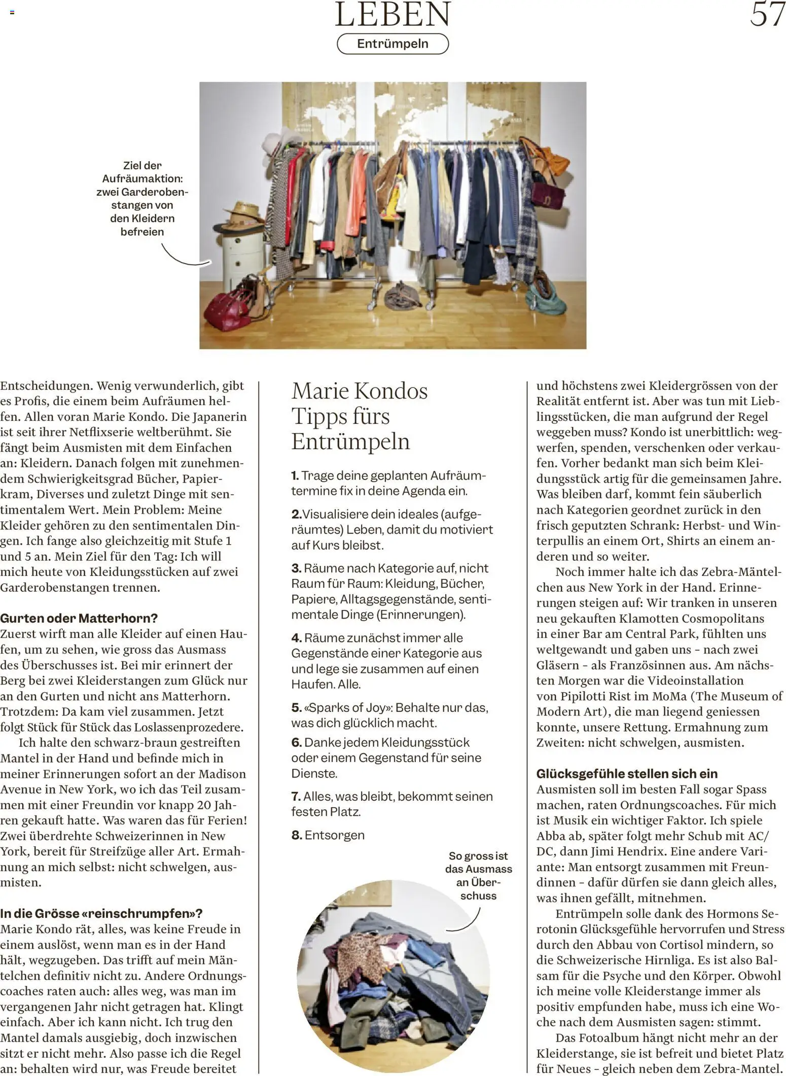 Migros aktionen Magazin – gültig ab 16.09.2026 | Seite: 57 | Produkte: Schrank, Kleider, Mantel, Fall