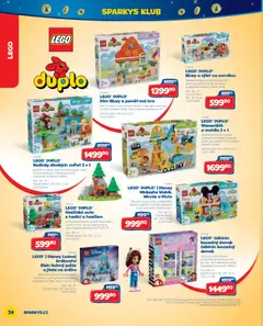 Náhled letáku Sparkys katalog Léto 2026 od 01.05.2026 | Strana: 24 | Produkty: Známky, Stavebnice, Hra, Gabby's Dollhouse