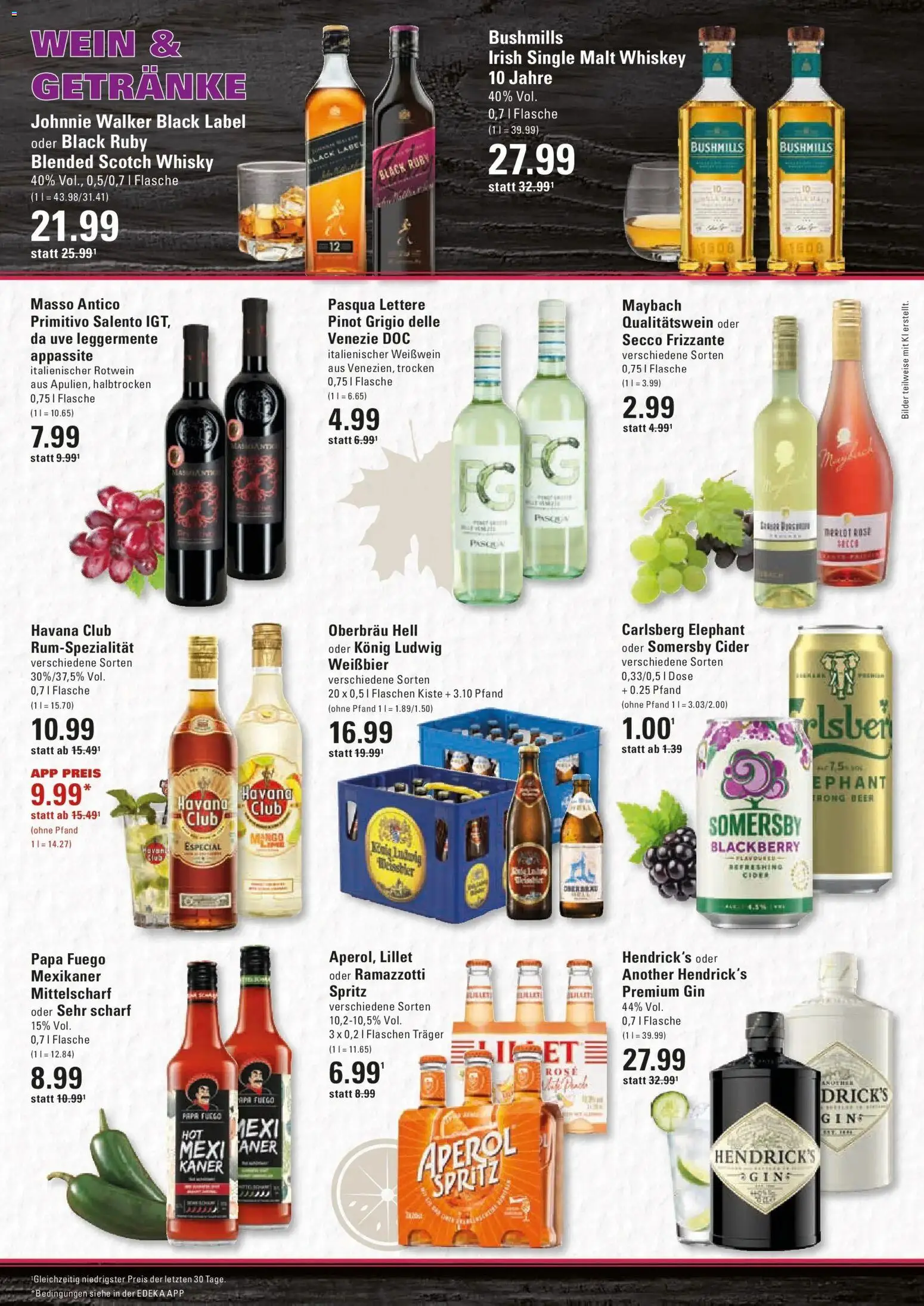 Edeka Prospekt Hamburg (ab 21.09.2026) » Angebote Online | Seite: 15 | Produkte: Lillet, Bilder, Mango, Aperol