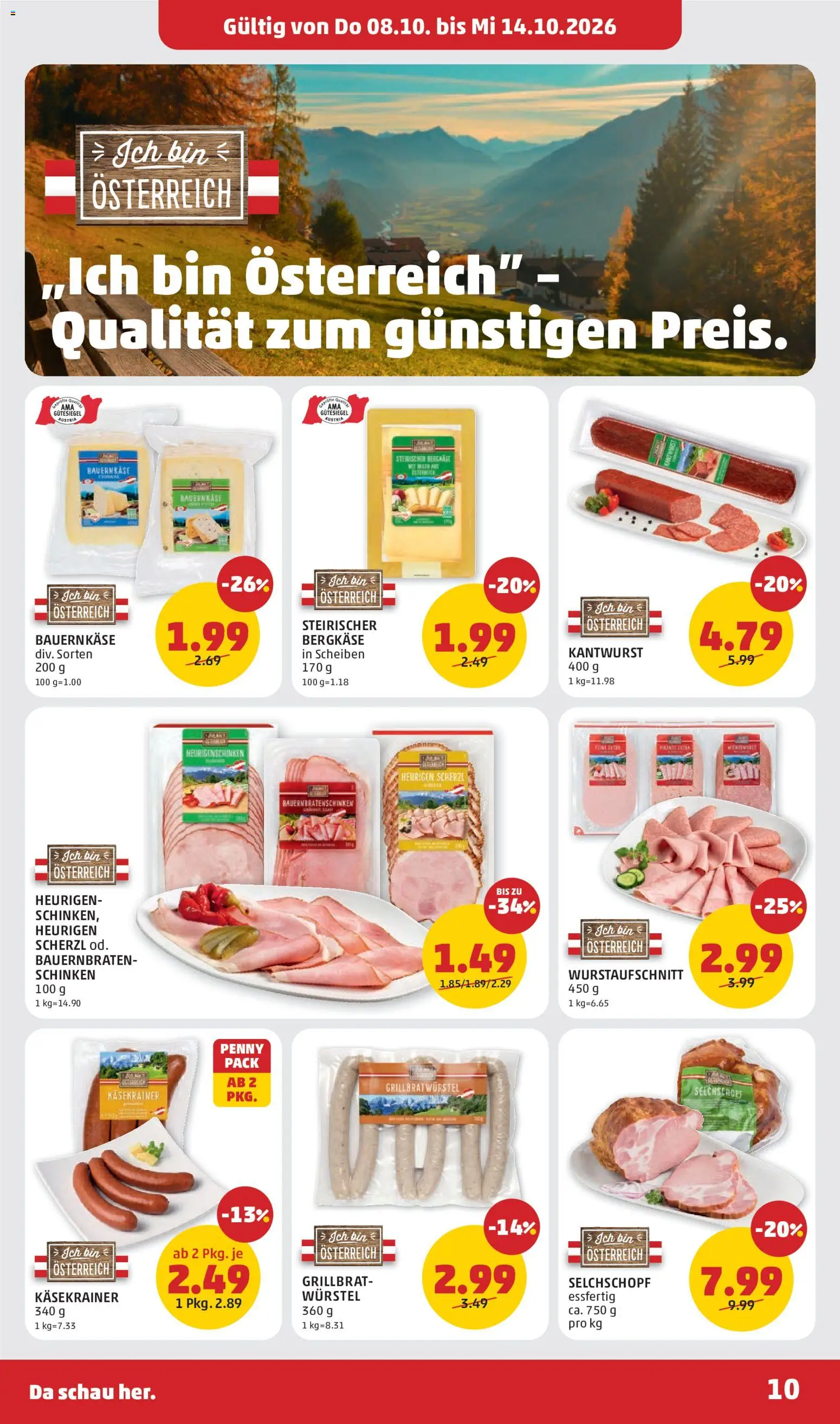 Penny Markt Flugblatt gültig ab 04.10.2026 | Seite: 10